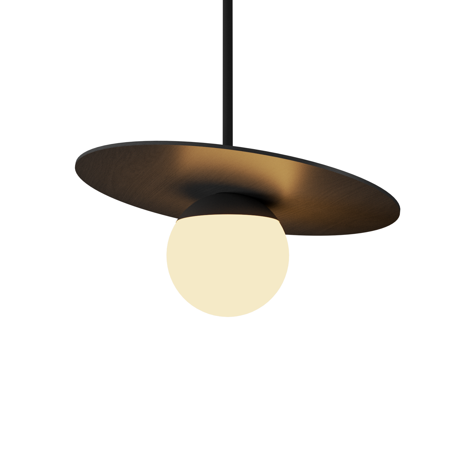 Pendant Lamp Accord Orbit 1462 - Orbit Line Accord Lighting | 50. Organic lead Grey