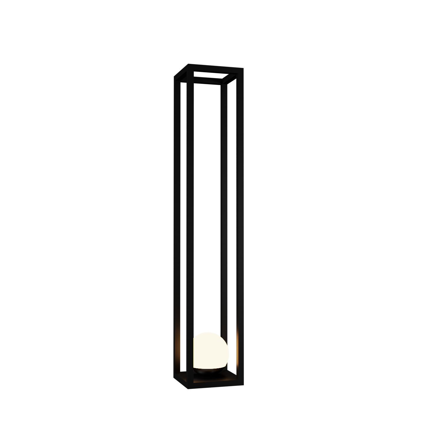 Floor Lamp Accord Cubic 3045 - Cubic Line Accord Lighting | 02. Matte Black