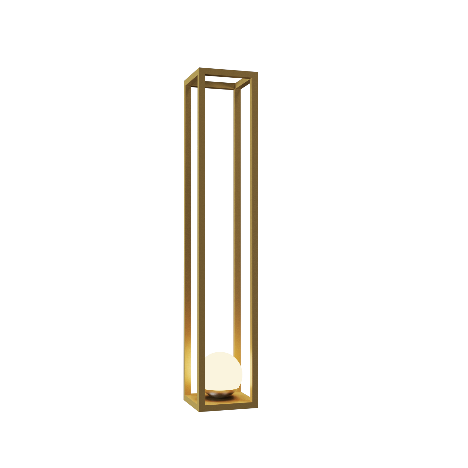 Floor Lamp Accord Cubic 3045 - Cubic Line Accord Lighting | 38. Pale Gold