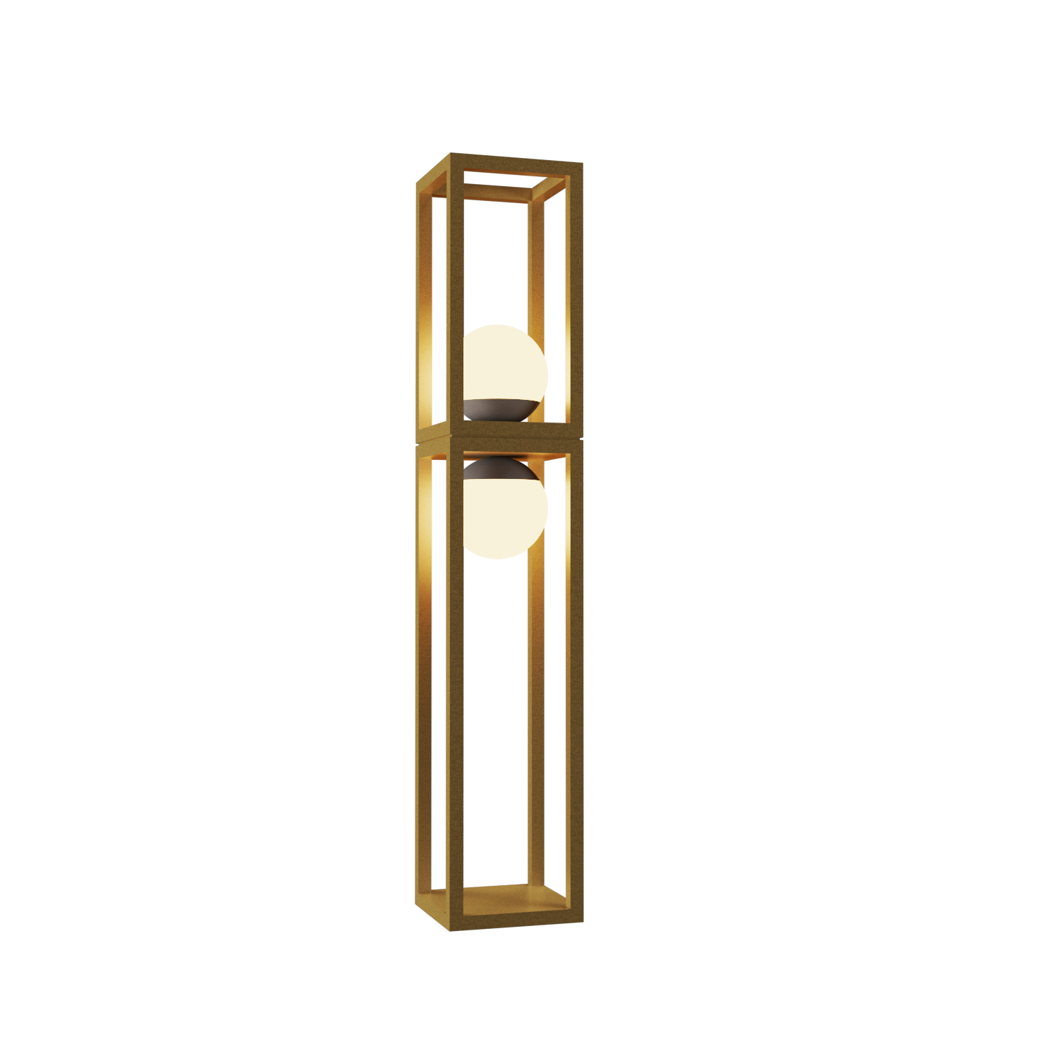 Floor Lamp Accord Cubic 3048 - Cubic Line Accord Lighting | 27. Gold