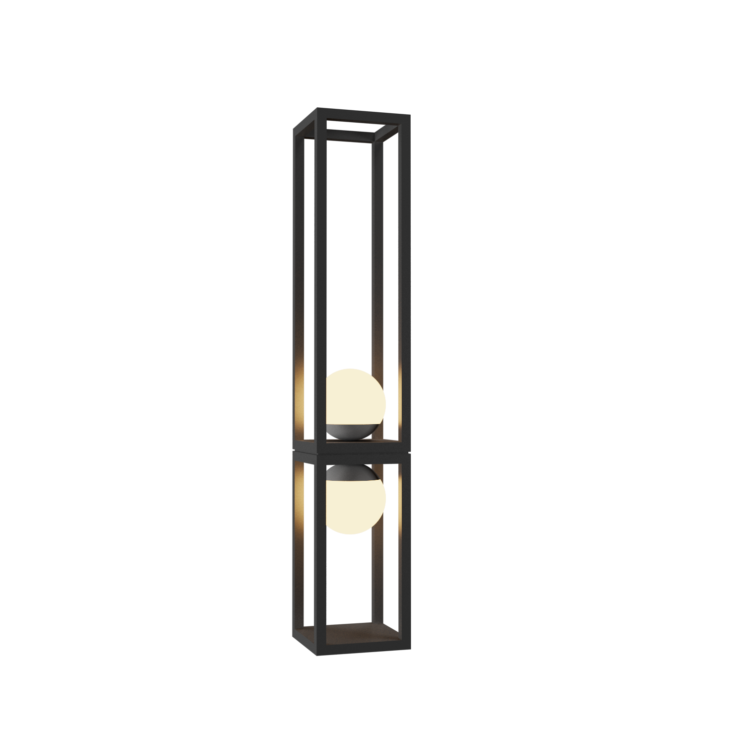 Floor Lamp Accord Cubic 3047 - Cubic Line Accord Lighting | 39. Lead Grey