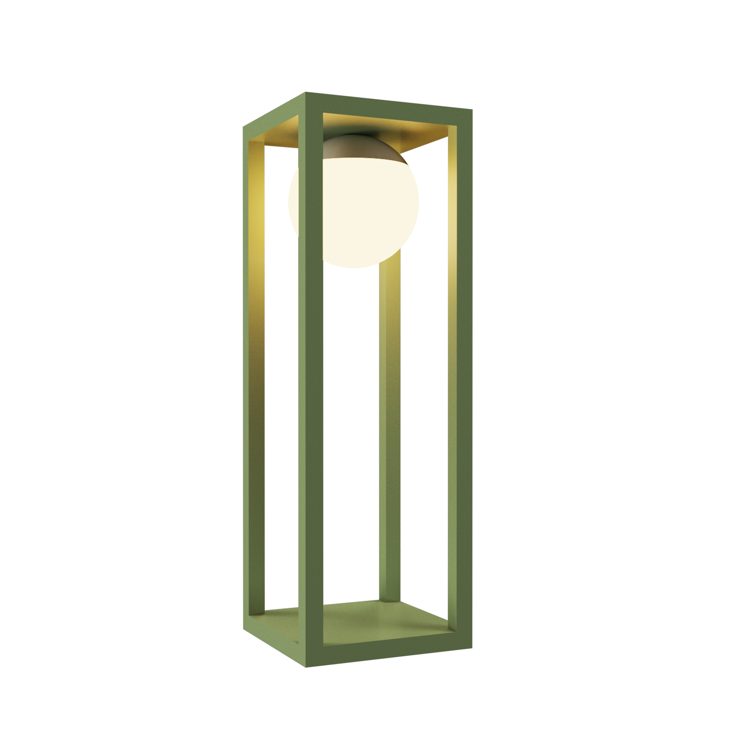 Table Lamp Accord Cubic 7069 - Cubic Line Accord Lighting | 30. Olive Green
