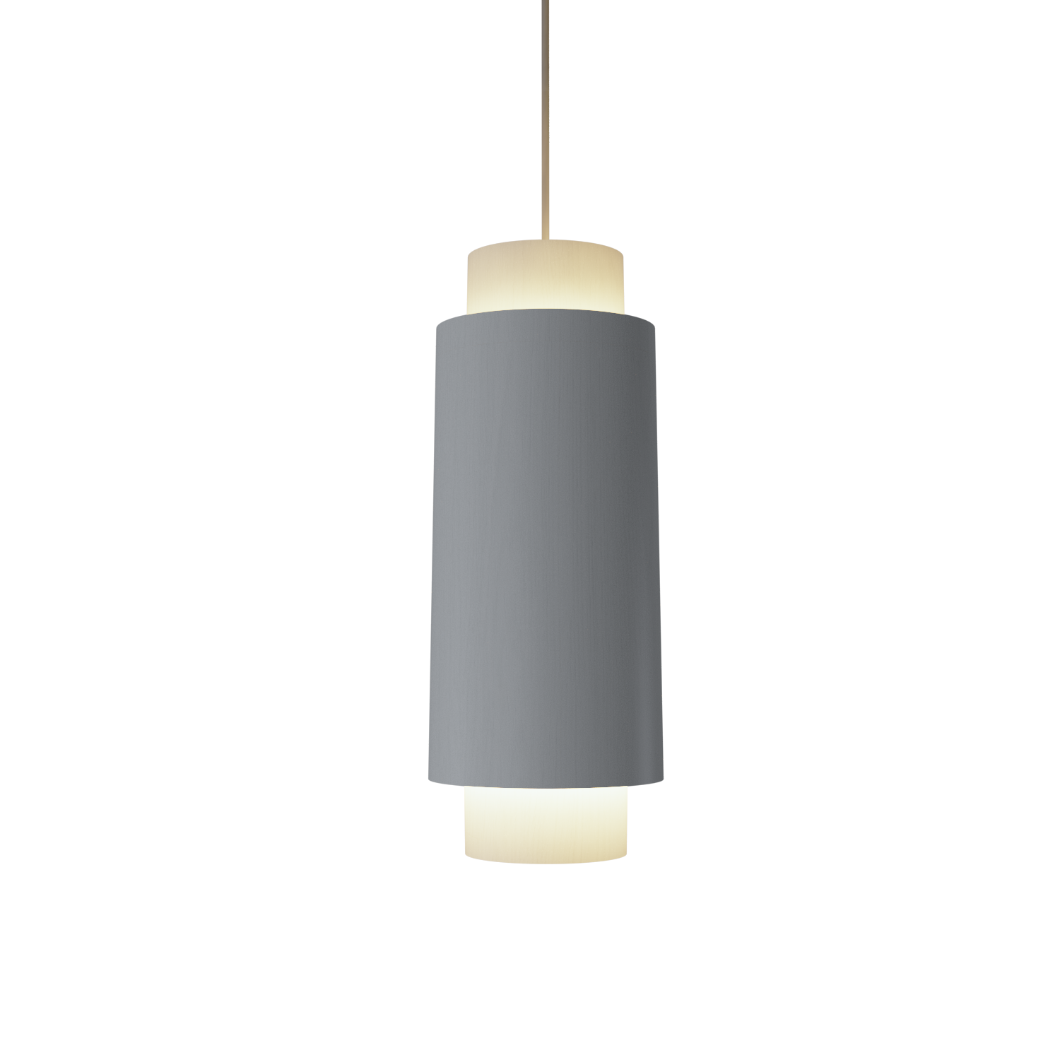 Pendant Lamp Accord Cilíndrica 1476 - Cilíndrica Line Accord Lighting | 47. ​​Organic White