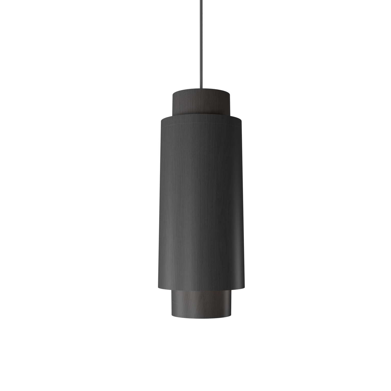 Pendant Lamp Accord Cilíndrica 1476 - Cilíndrica Line Accord Lighting | 50. Organic lead Grey