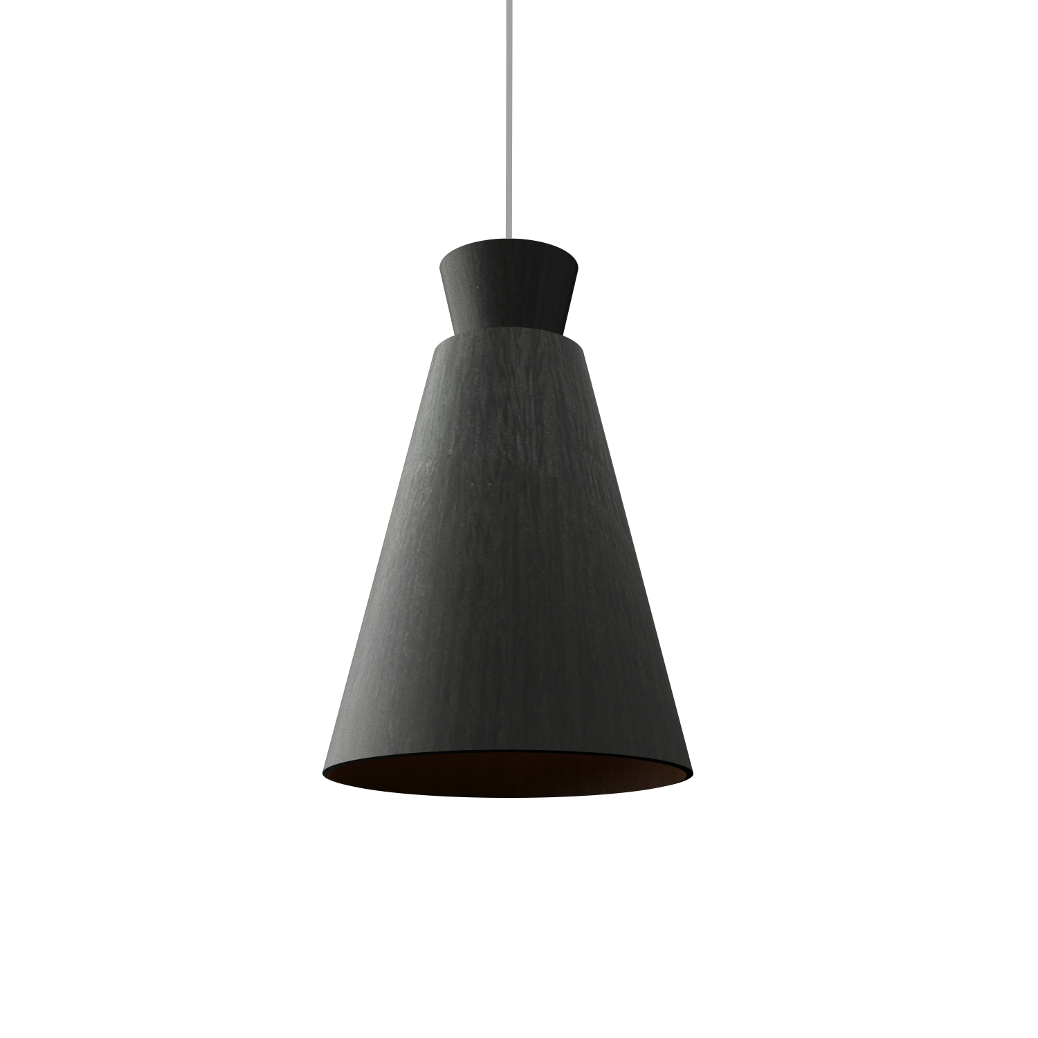 Pendant Lamp Accord Cônica 1473 - Cônica Line Accord Lighting | 46. ​​Organic Black