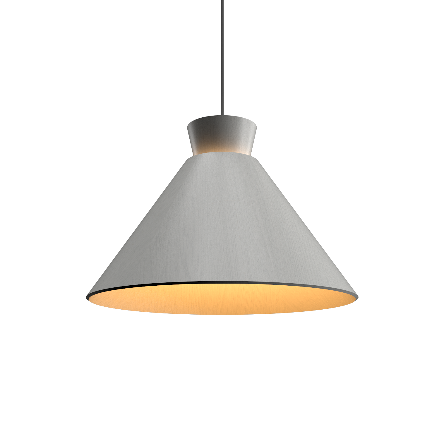 Pendant Lamp Accord Cônica 1474 - Cônica Line Accord Lighting | 47. ​​Organic White