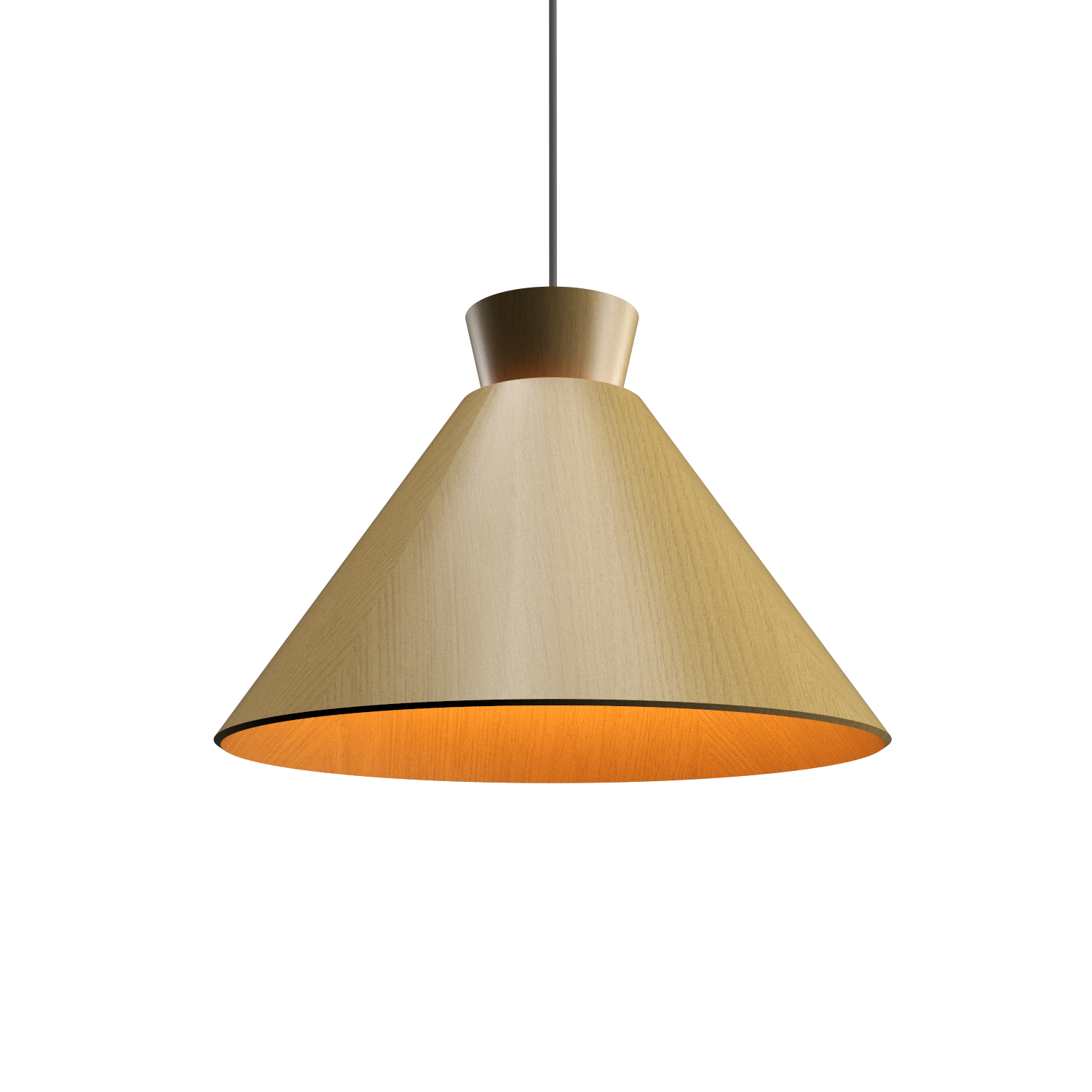 Pendant Lamp Accord Cônica 1474 - Cônica Line Accord Lighting | 49. Organic Gold