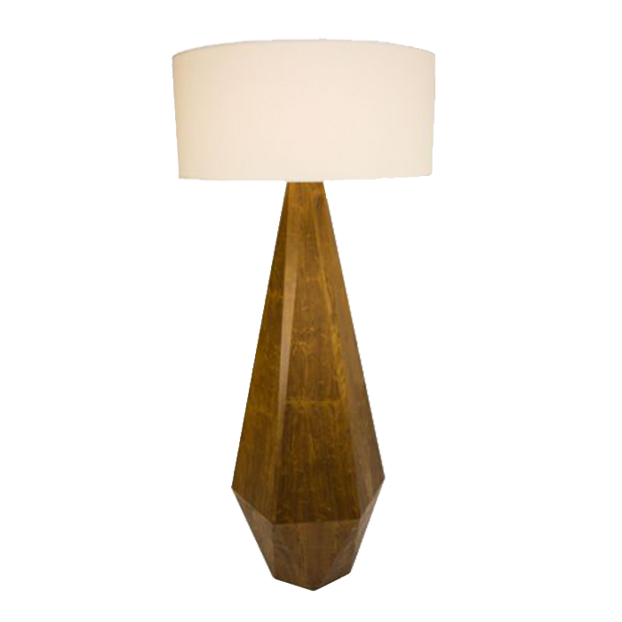 Floor Lamp Diamante 3017 - Facetada Line Accord Lighting | Color 06. Imbuia Floor Lamp Diamante 3017 - Facetada Line Accord Lighting