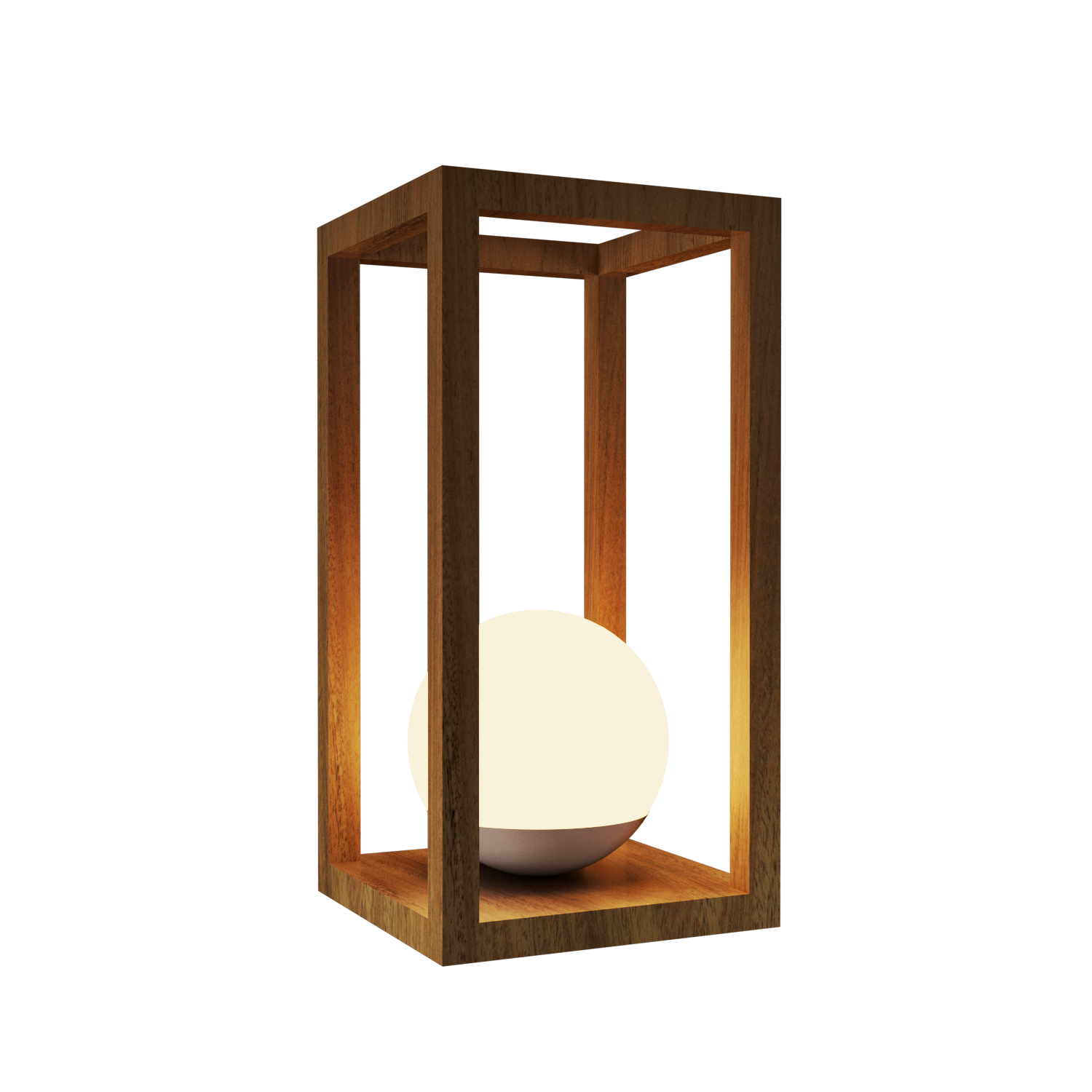 Table Lamp Accord Cubic 7068 (Bulb) - Cubic Line Accord Lighting | 09. Louro Freijó