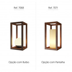 Table Lamp Accord Cubic 7068 (Bulbo) - Cubic Line Accord Lighting