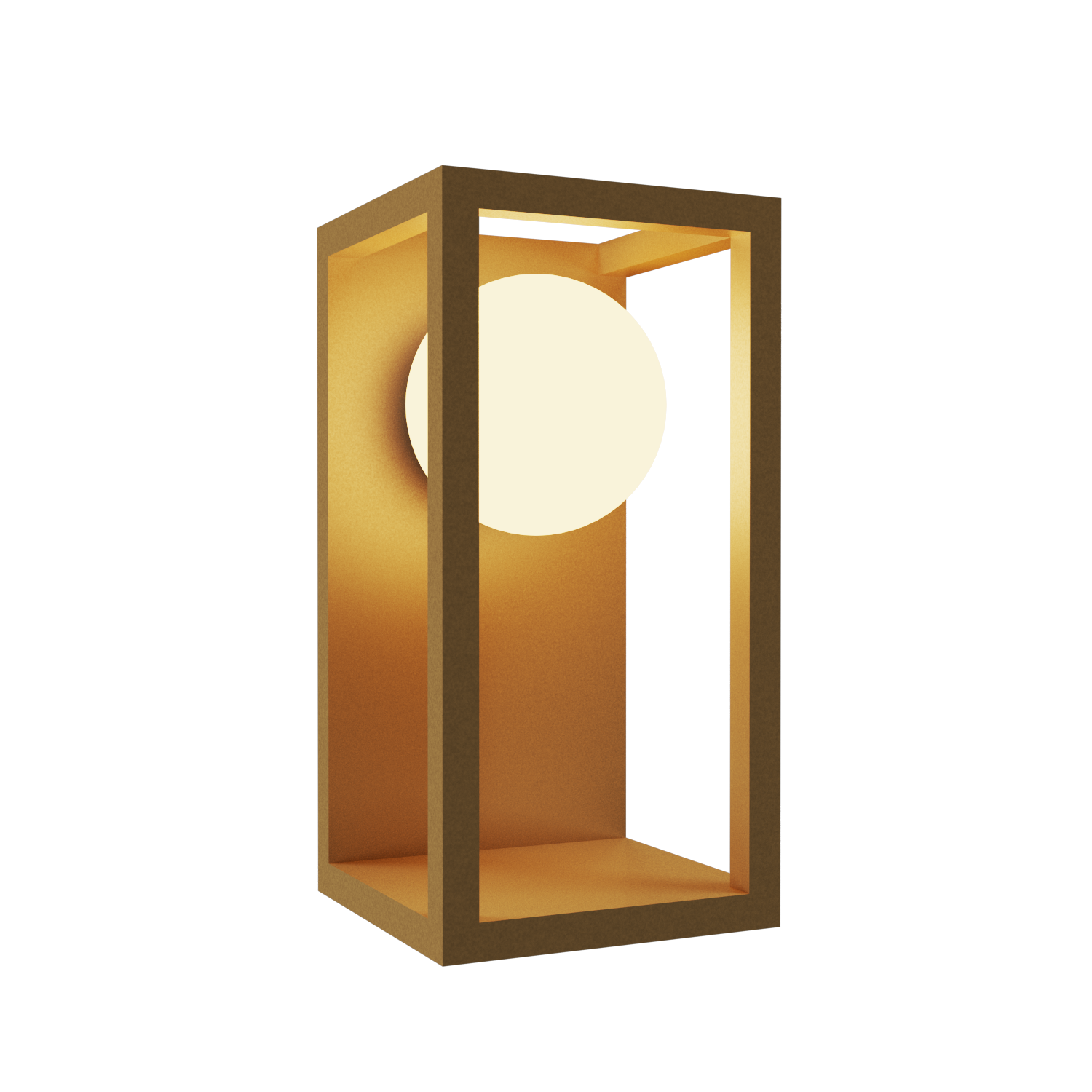 Wall Lamp Accord Cubic 4188 - Cubic Line Accord Lighting | 27. Gold