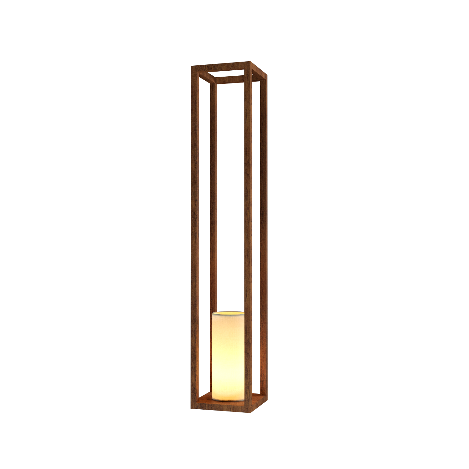 Floor Lamp Accord Cubic 3045 (Bulb) - Cubic Line Accord Lighting | 06. Imbuia