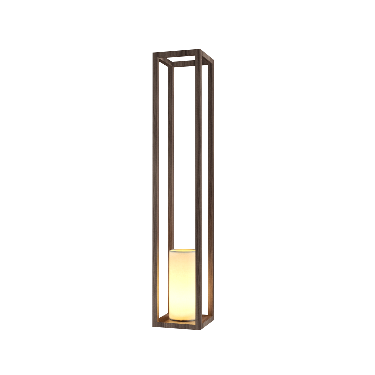 Floor Lamp Accord Cubic 3045 (Bulb) - Cubic Line Accord Lighting | 18. American Walnut