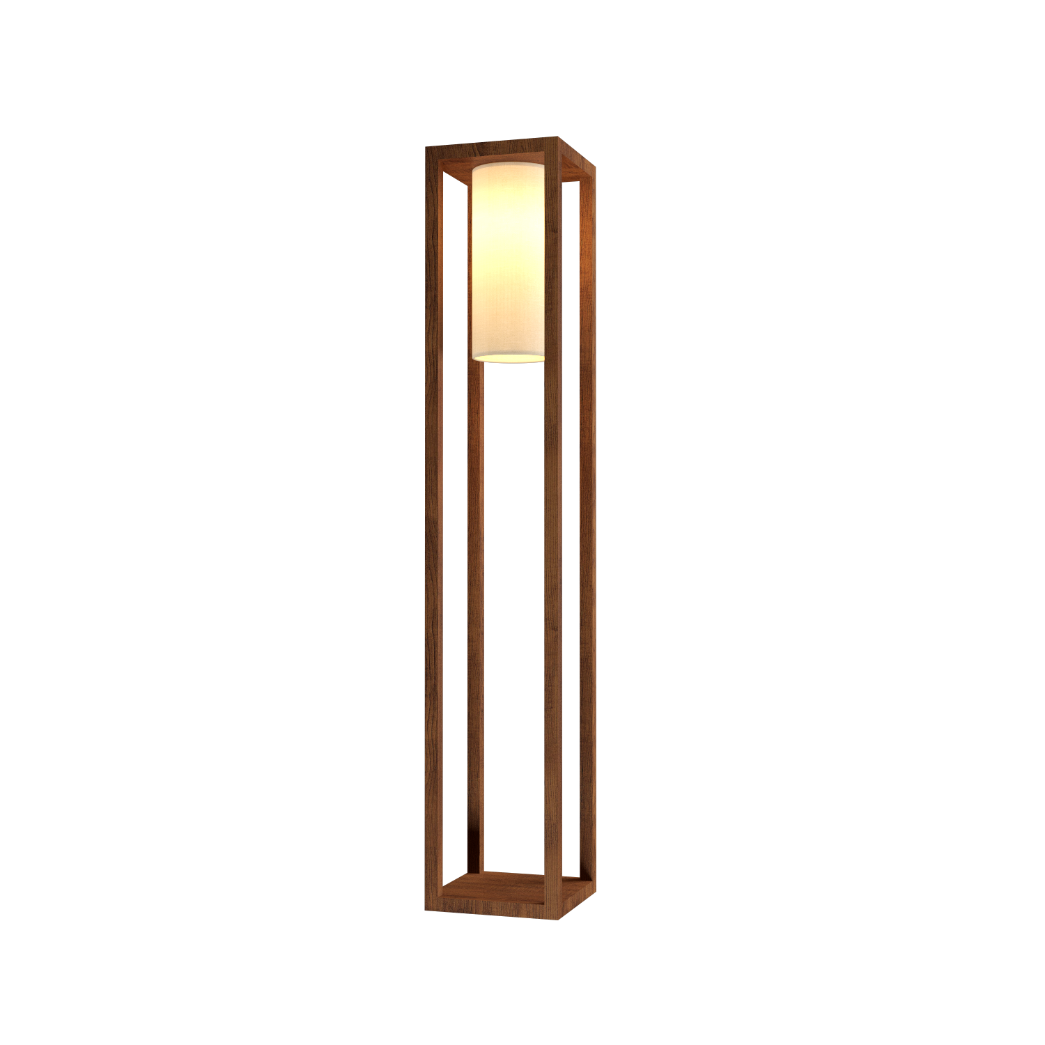 Floor Lamp Accord Cubic 3046 (Bulb) - Cubic Line Accord Lighting | 06. Imbuia