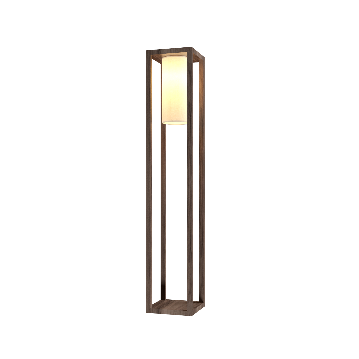Floor Lamp Accord Cubic 3046 (Bulb) - Cubic Line Accord Lighting | 18. American Walnut