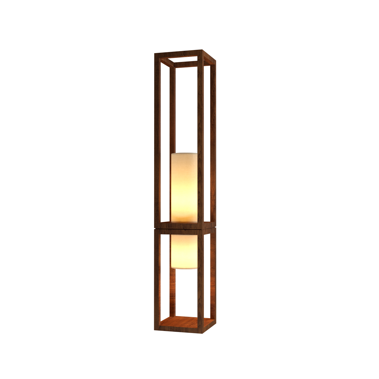 Floor Lamp Accord Cubic 3047 (Bulb) - Cubic Line Accord Lighting | 06. Imbuia