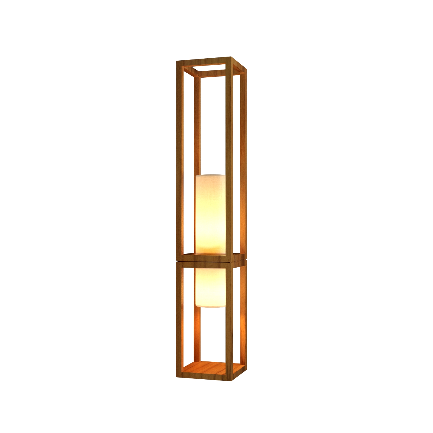 Floor Lamp Accord Cubic 3047 (Bulb) - Cubic Line Accord Lighting | 12. Teak