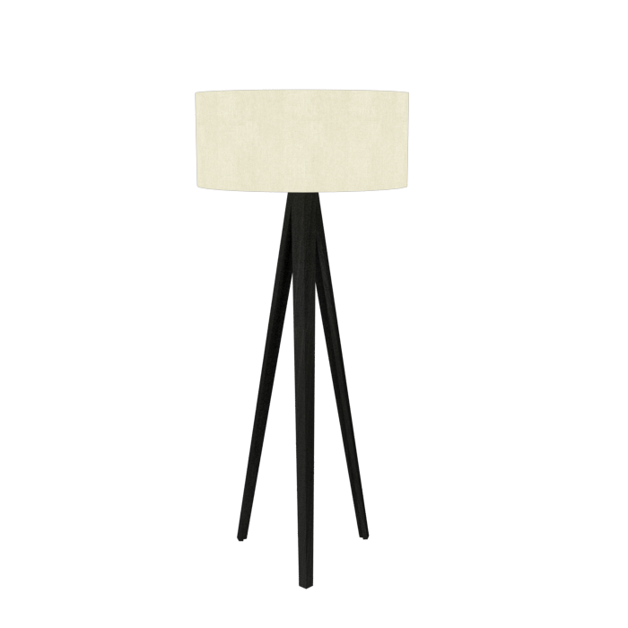 Floor Lamp Accord Tripé 3019 - Clean Line Accord Lighting | 44. Charcoal