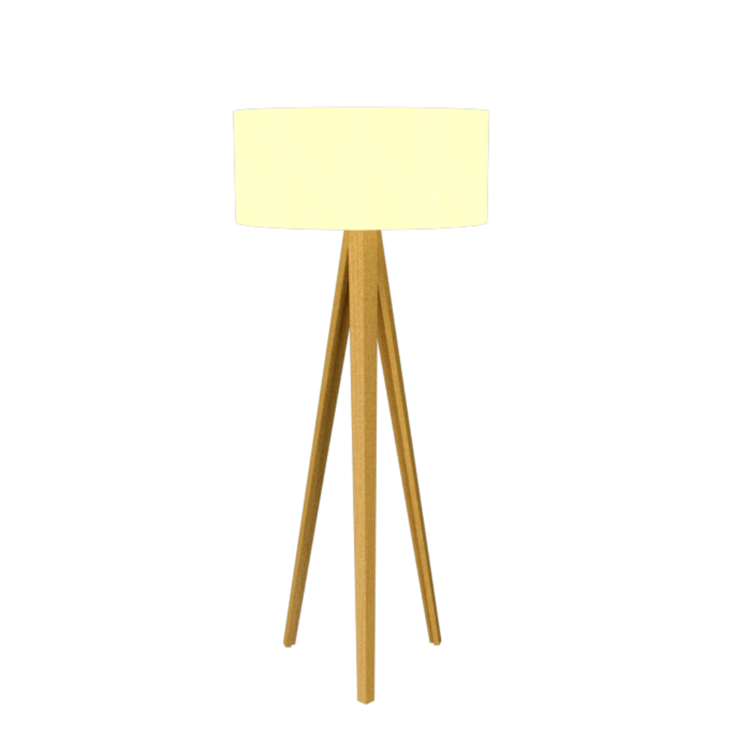 Floor Lamp Accord Tripé 3019 - Clean Line Accord Lighting | 49. Organic Gold