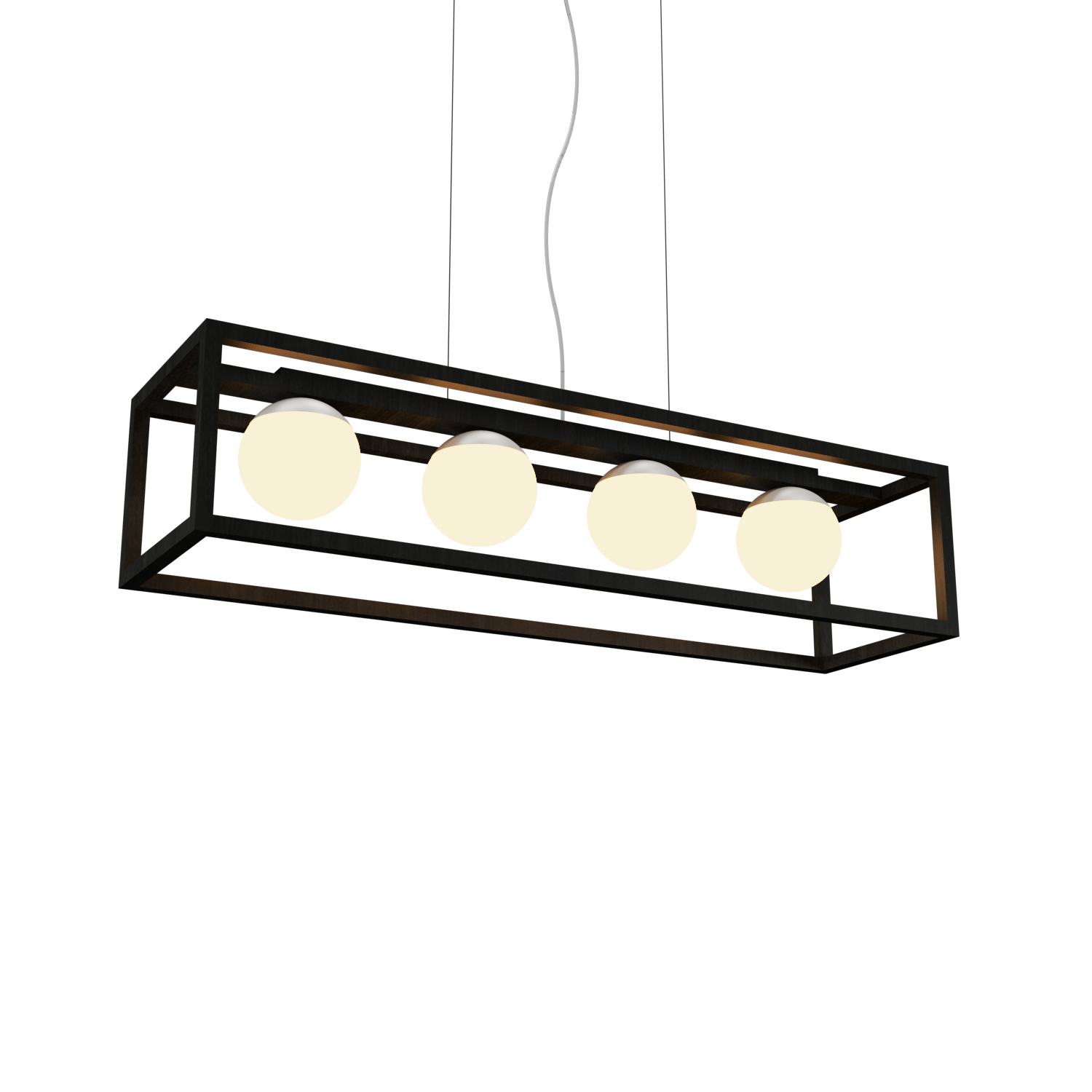 Pendant Lamp Accord Cubic 1456 - Cubic Line Accord Lighting | 44. Charcoal