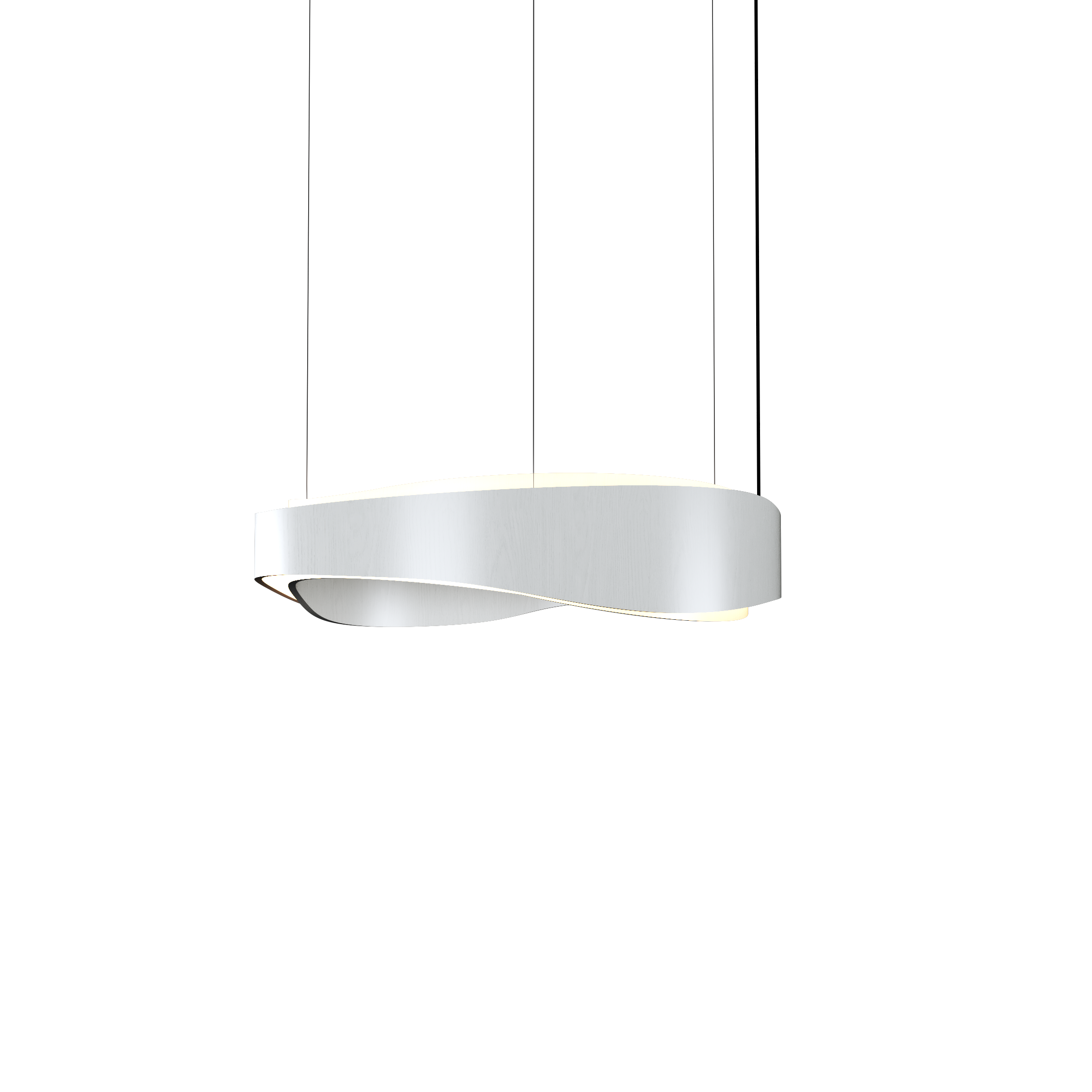 Pendant Lamp Accord Horizon 1467 - Horizon Line Accord Lighting | 47. ​​Organic White