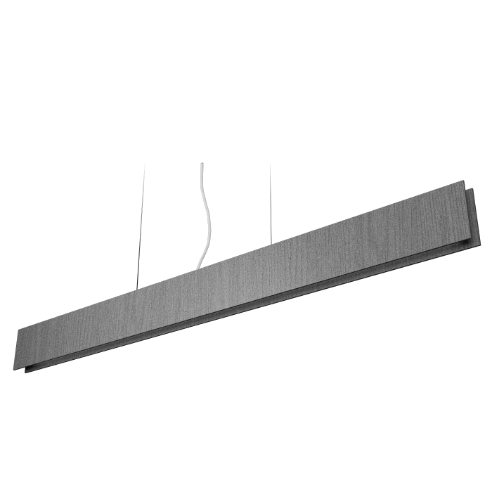 Pendant Lamp Accord Clean -1311 - Clean Line Accord Lighting | 50. Organic lead Grey