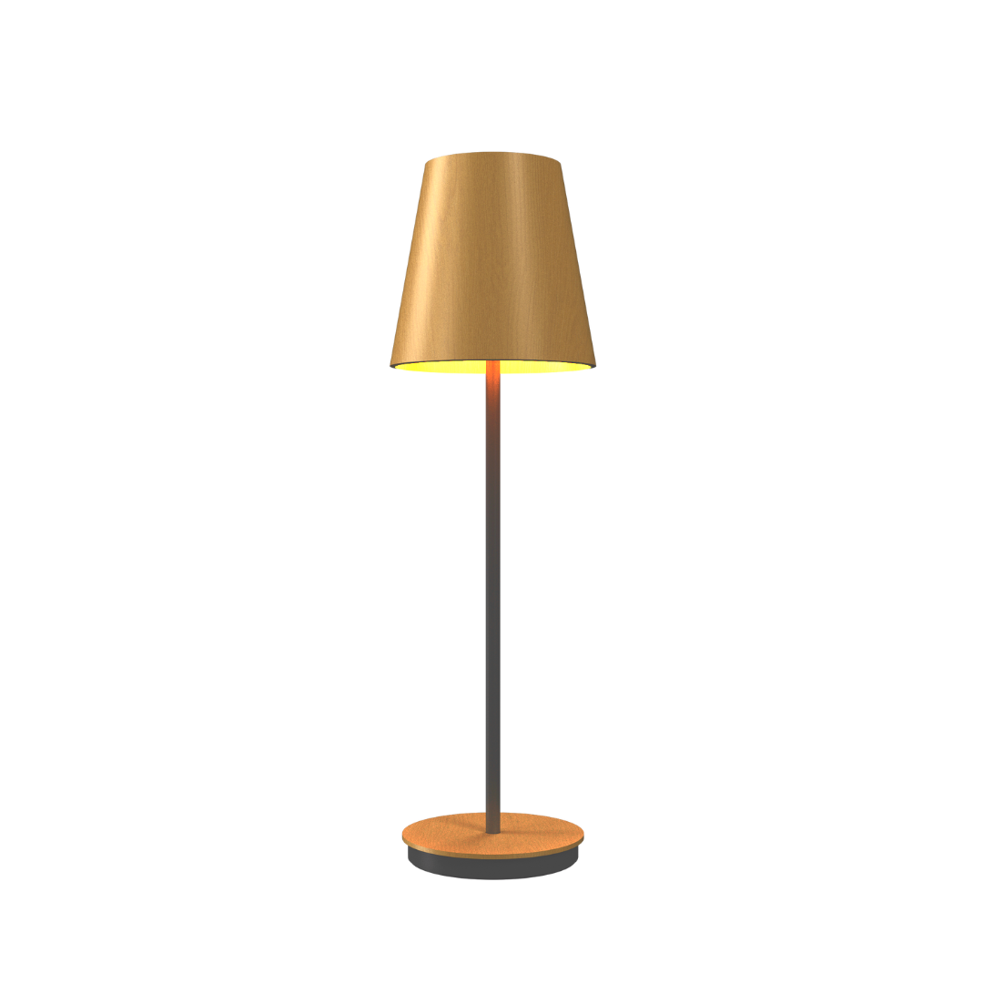 Table Lamp Accord Cônico 7078 - Cônica Line Accord Lighting | 49. Organic Gold