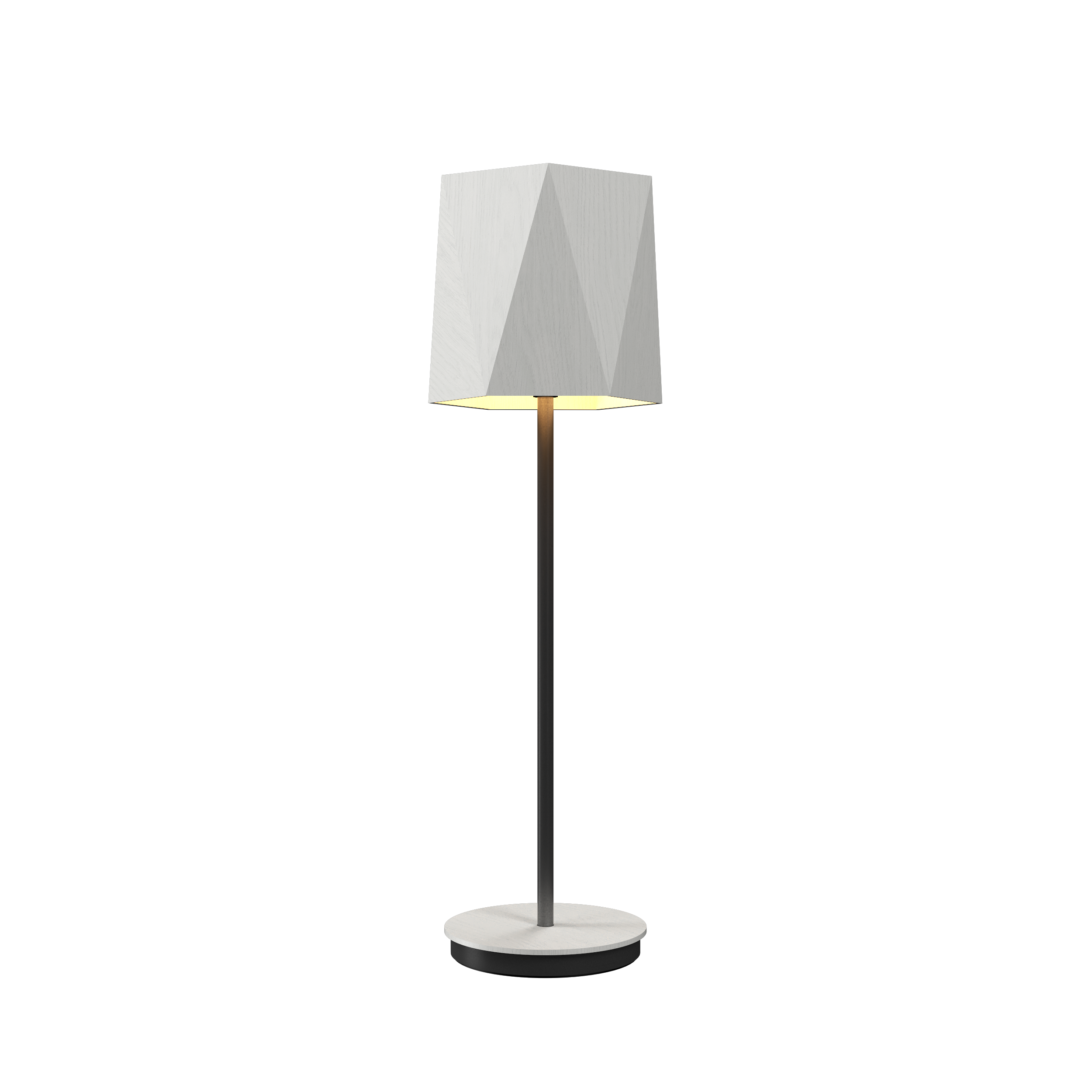 Table Lamp Accord Facetado 7084 - Facetada Line Accord Lighting | 47. ​​Organic White