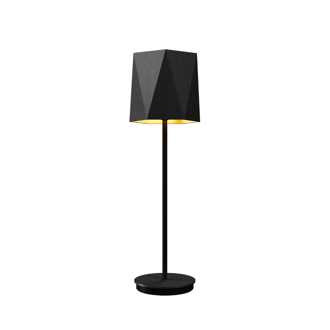 Table Lamp Accord Facetado 7084 - Facetada Line Accord Lighting | 50. Organic lead Grey