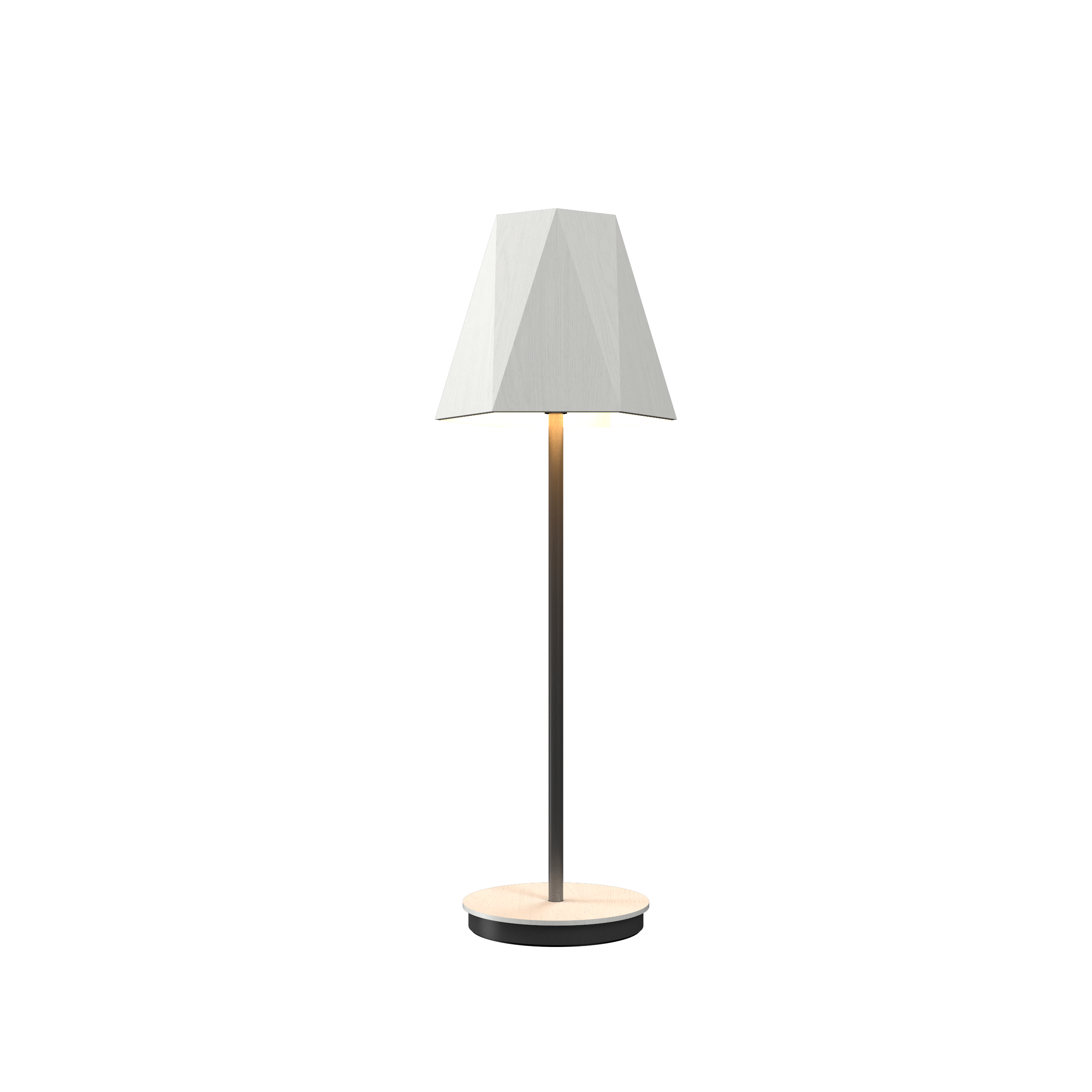 Table Lamp Accord Facetado 7085 - Facetada Line Accord Lighting | 47. ​​Organic White