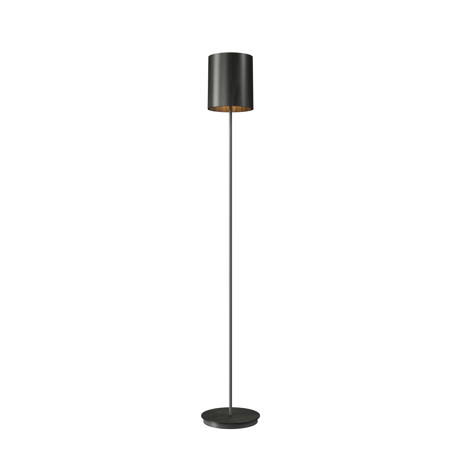 Floor Lamp Accord Cilíndrico 3054 - Cilíndrica Line Accord Lighting | 44. Charcoal