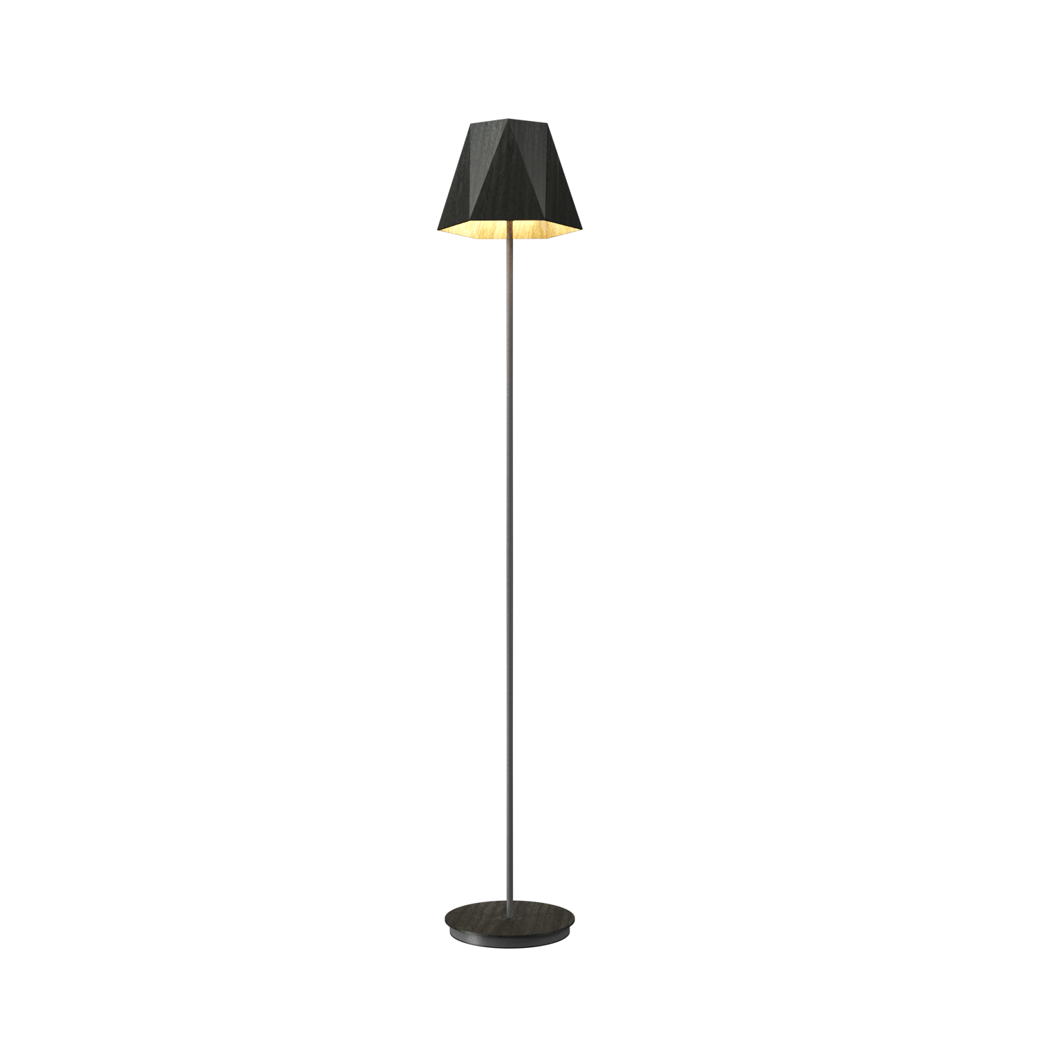 Floor Lamp Accord Facetado 3055 - Facetada Line Accord Lighting | 44. Charcoal