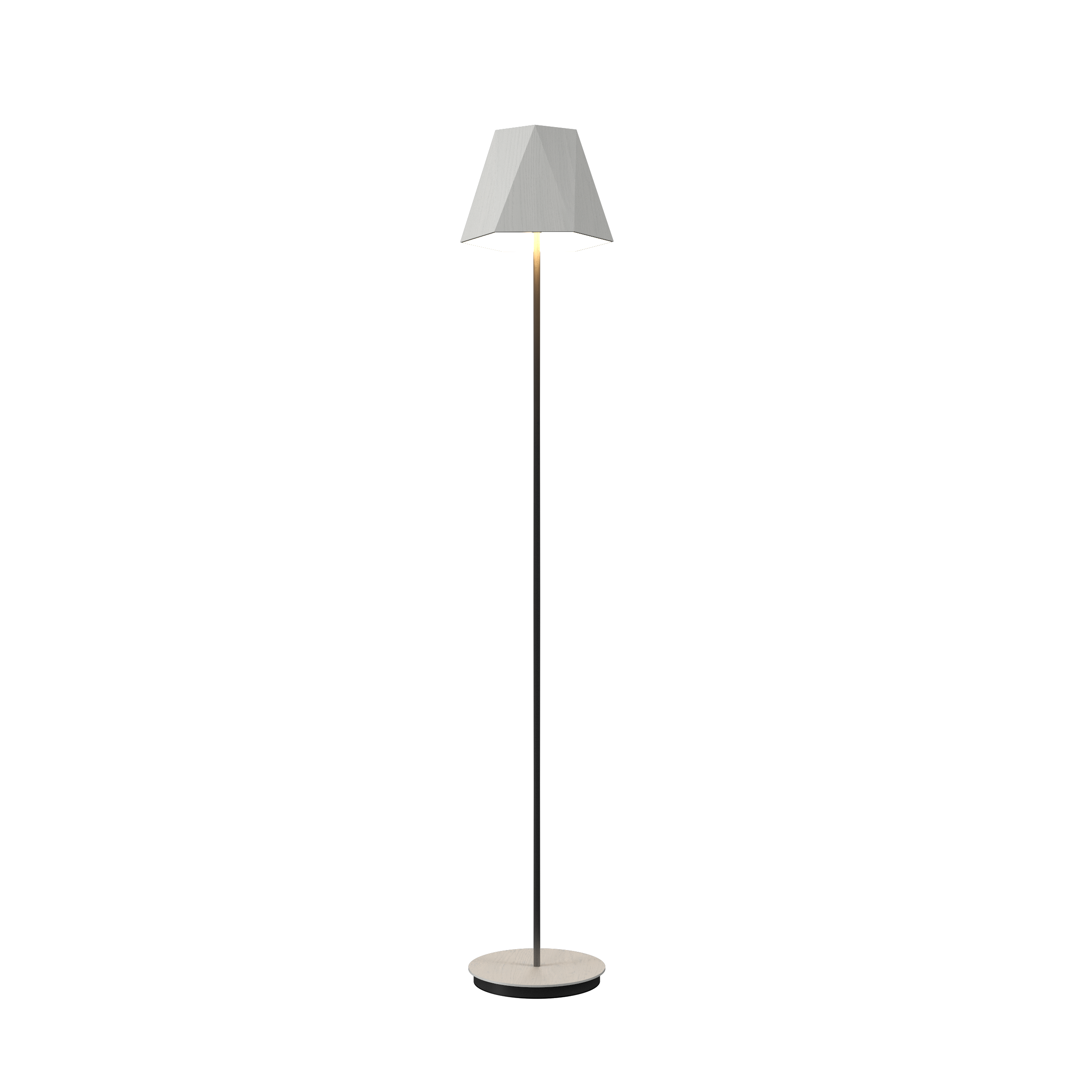 Floor Lamp Accord Facetado 3055 - Facetada Line Accord Lighting | 47. ​​Organic White