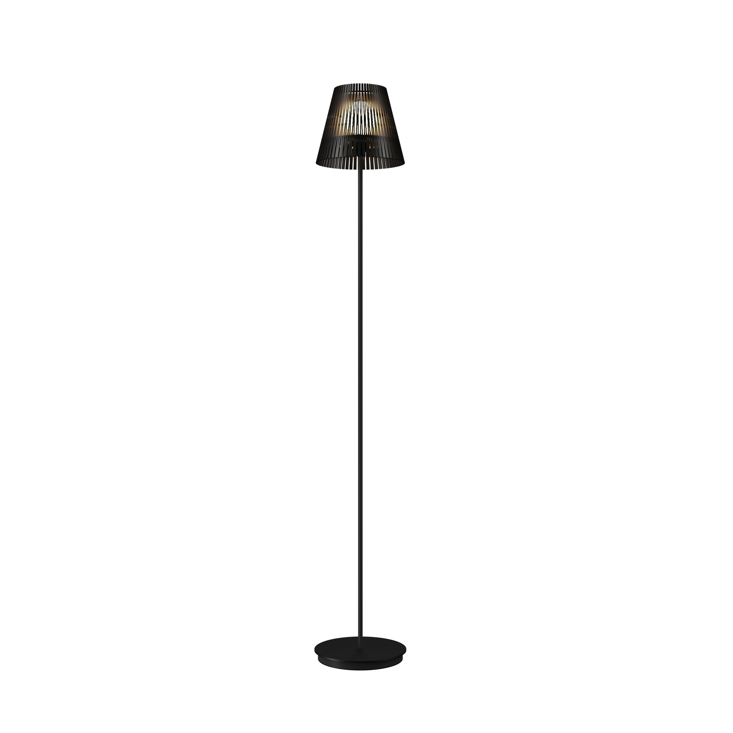 Floor Lamp Accord Living Hinges 3058 - Living Hinges Line Accord Lighting | 46. ​​Organic Black