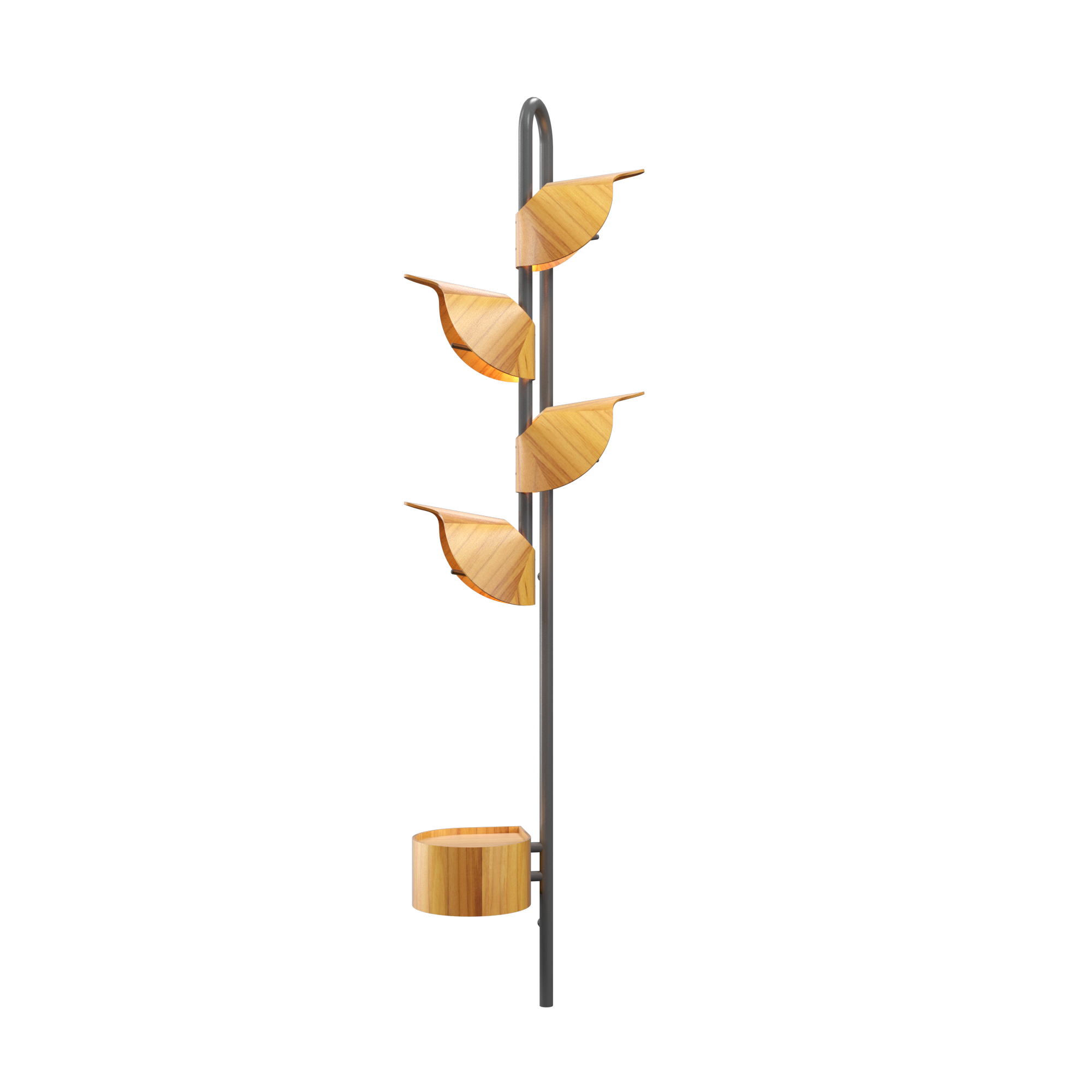 Wall Lamp Mancebo Caeté 4201 - Caeté Line Accord Lighting | 12. Teak