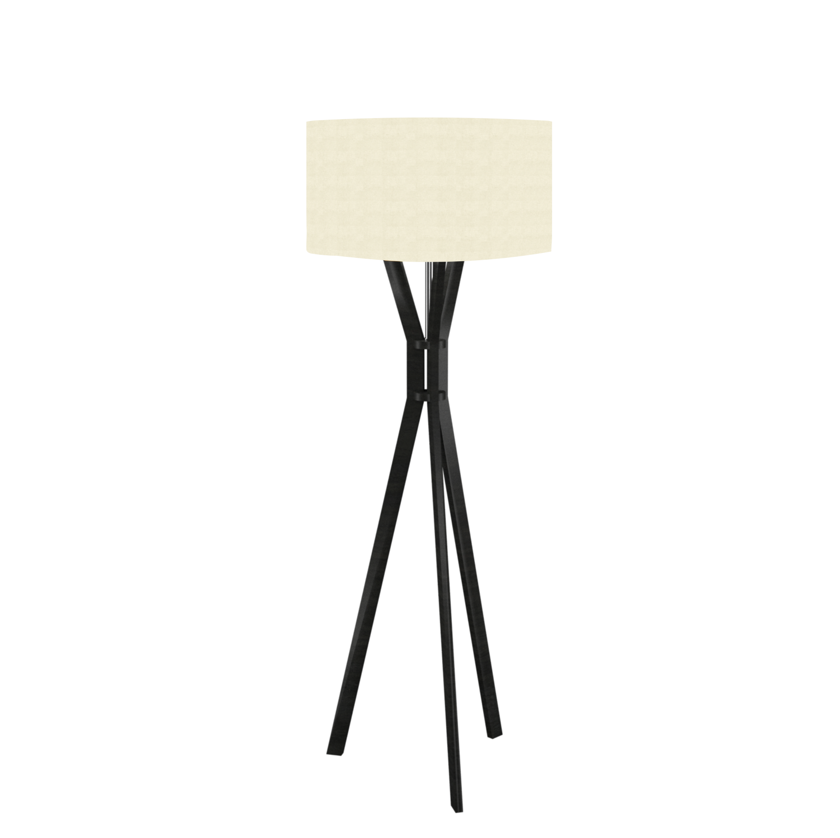 Floor Lamp Accord Tripé 3003 - Clean Line Accord Lighting | 44. Charcoal