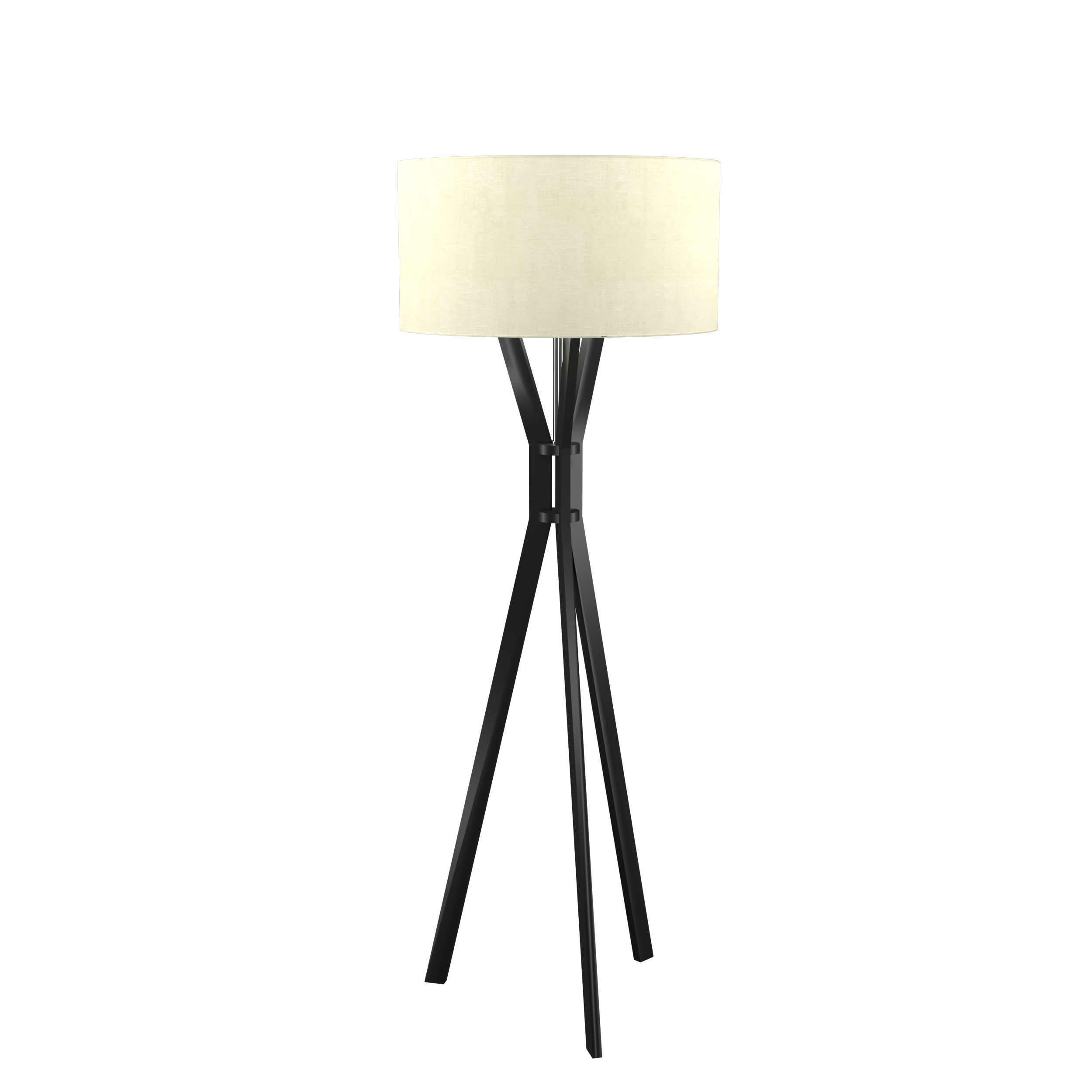 Floor Lamp Accord Tripé 3003 - Clean Line Accord Lighting | 46. ​​Organic Black