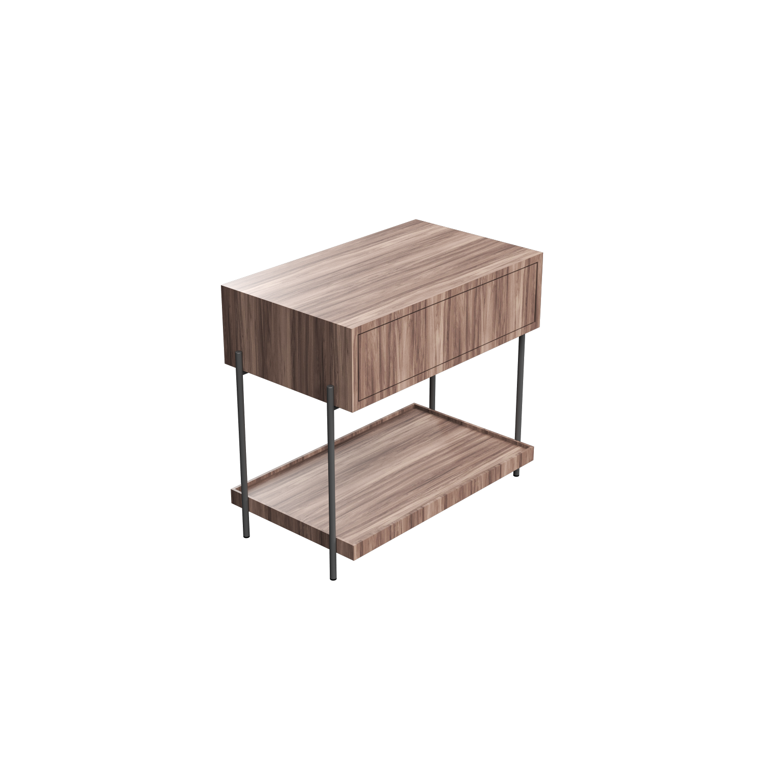 Bedside Tables Lamp Clean F1027 - Clean Line Accord Lighting | 18. American Walnut