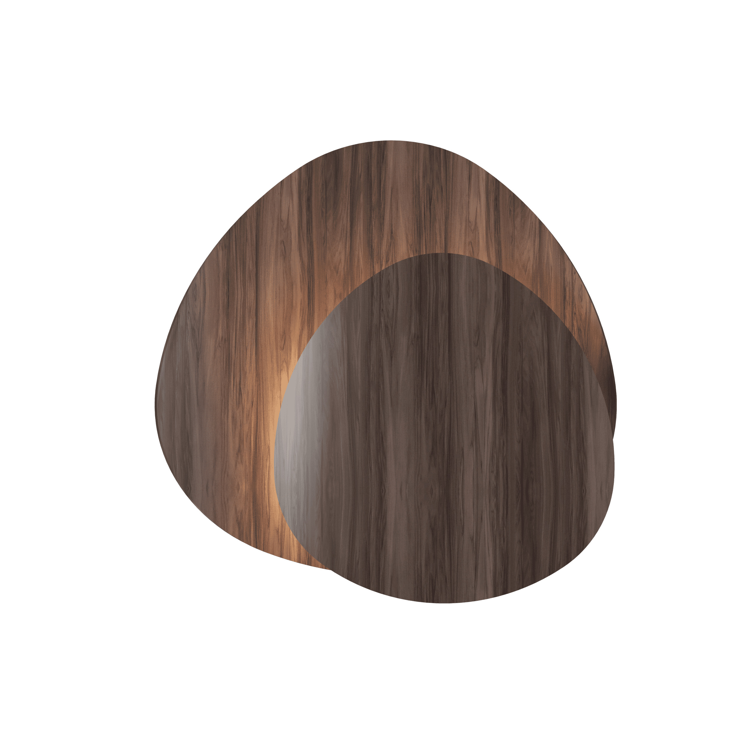 Wall Lamp Accord Leaf 4204 - Leaf Line Accord Lighting | 18. American Walnut