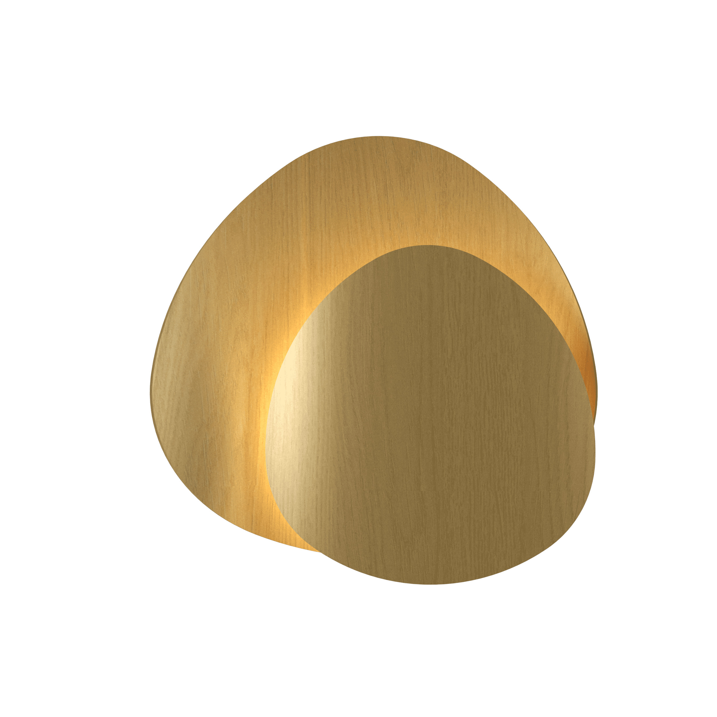 Wall Lamp Accord Leaf 4204 - Leaf Line Accord Lighting | 49. Organic Gold