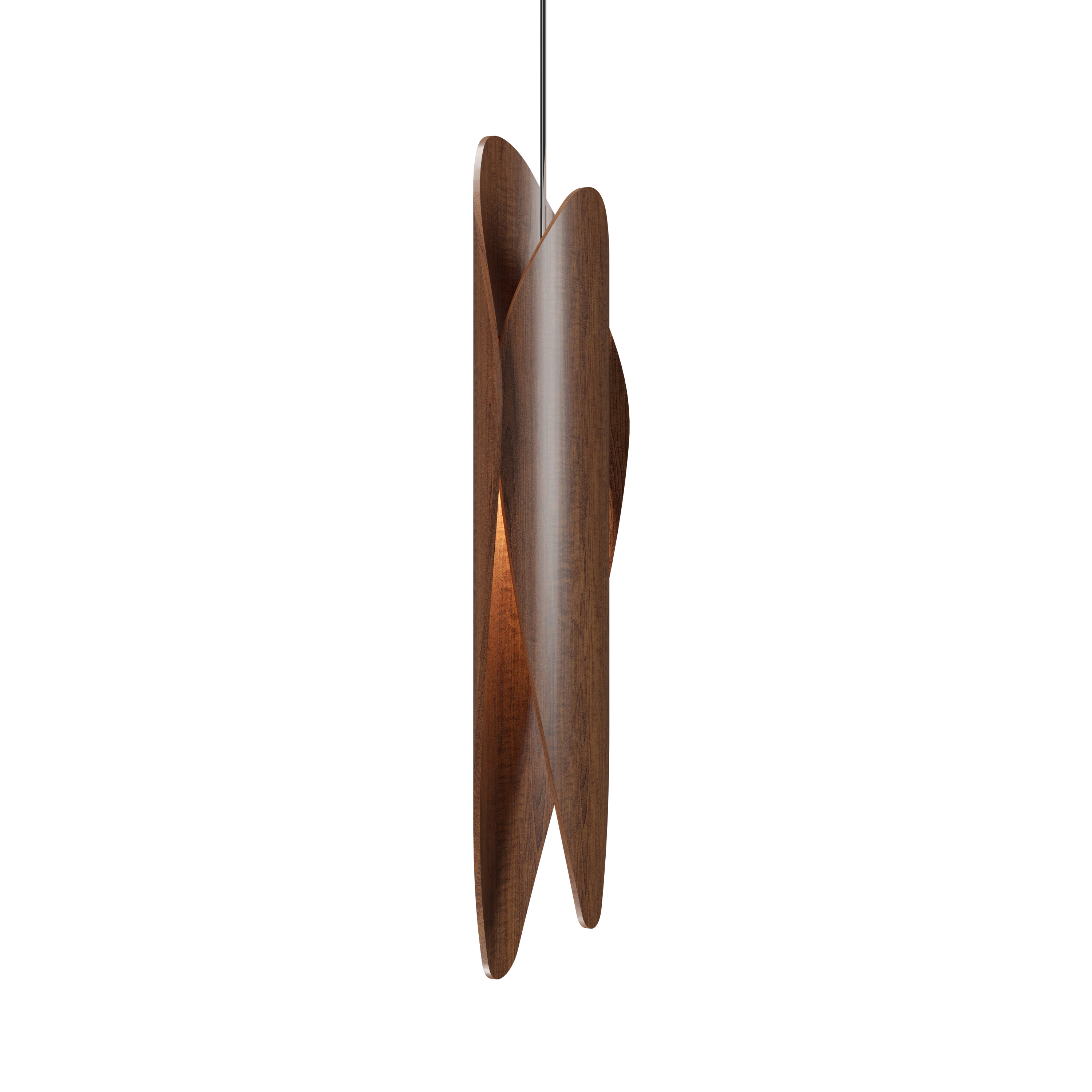 Pendant Lamp Accord Leaf 1509 - Leaf Line Accord Lighting | 06. Imbuia