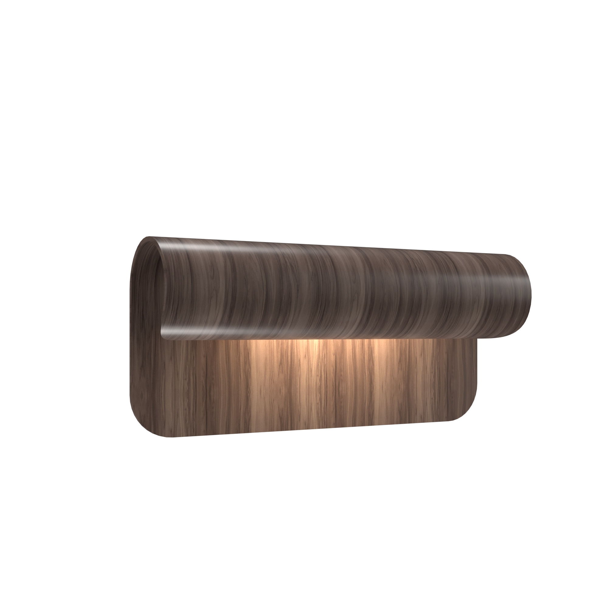 Wall Lamp Accord Cascade 4206 - Cascade Line Accord Lighting | 18. American Walnut