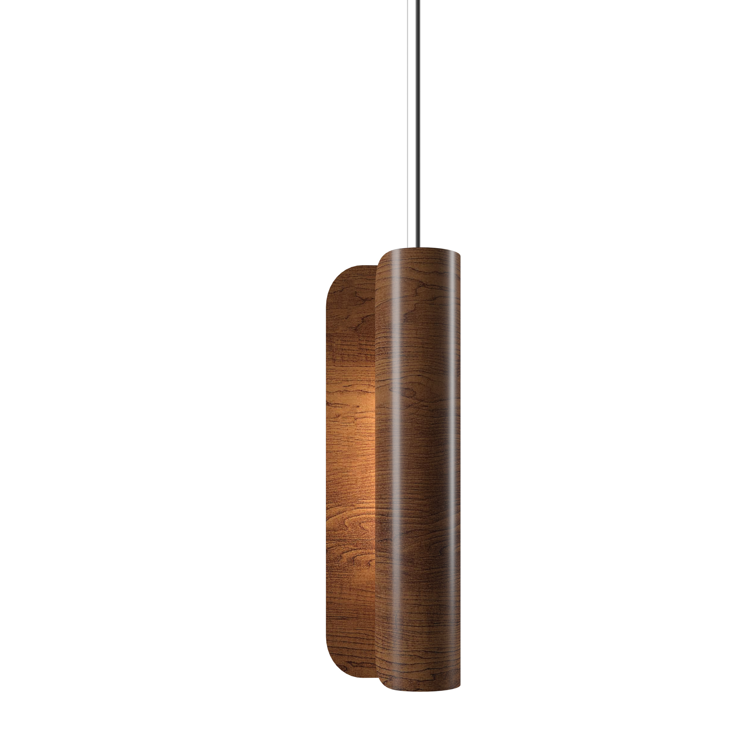 Pendant Lamp Accord Cascade 1510 - Cascade Line Accord Lighting | 06. Imbuia