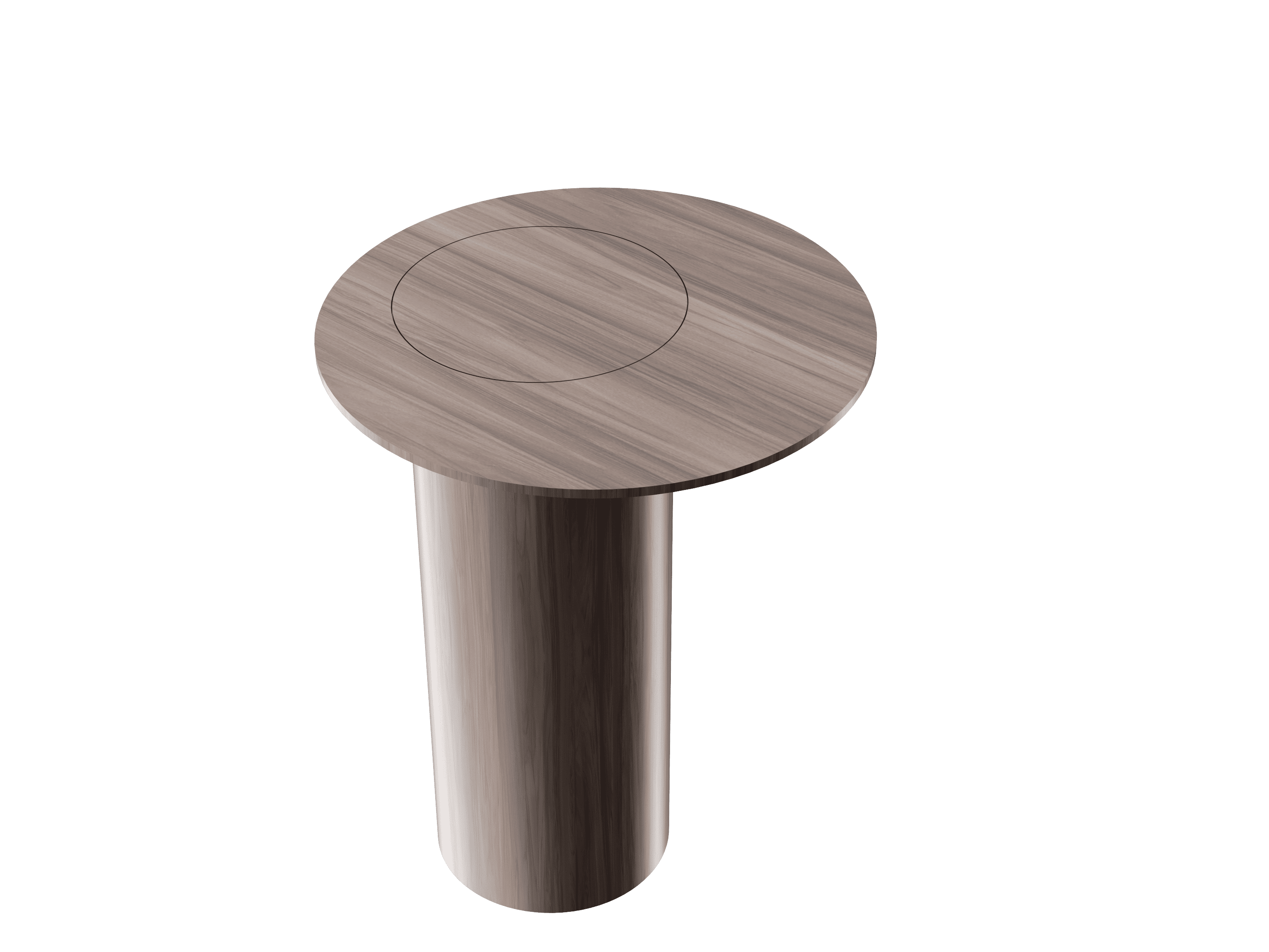 Side Tables Lamp Cilíndrica F1043 - Cilíndrica Line Accord Lighting | 18. American Walnut