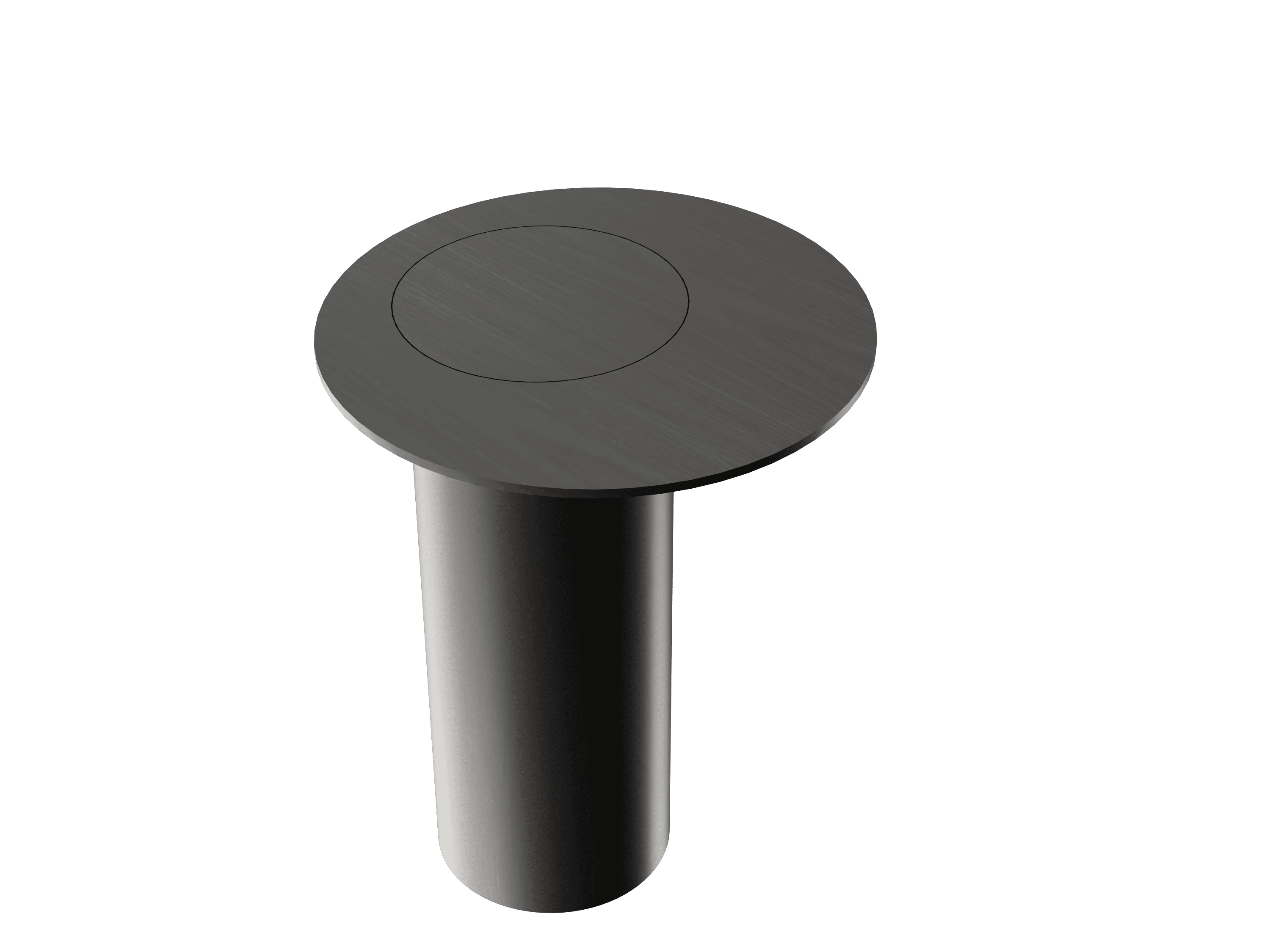 Side Tables Lamp Cilíndrica F1043 - Cilíndrica Line Accord Lighting | 44. Charcoal