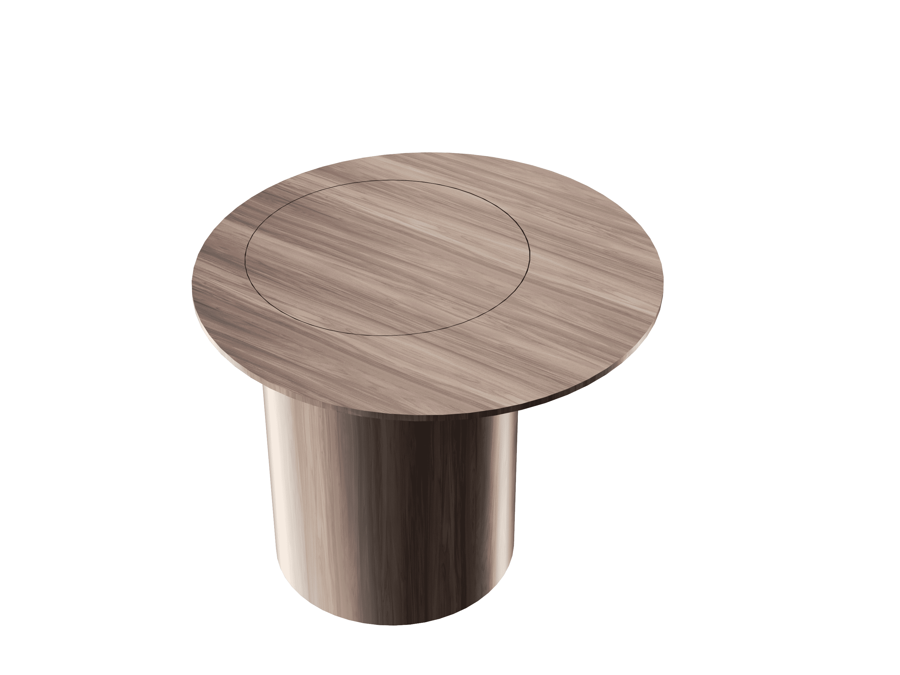 Side Tables Lamp Cilíndrica F1044 - Cilíndrica Line Accord Lighting | 18. American Walnut