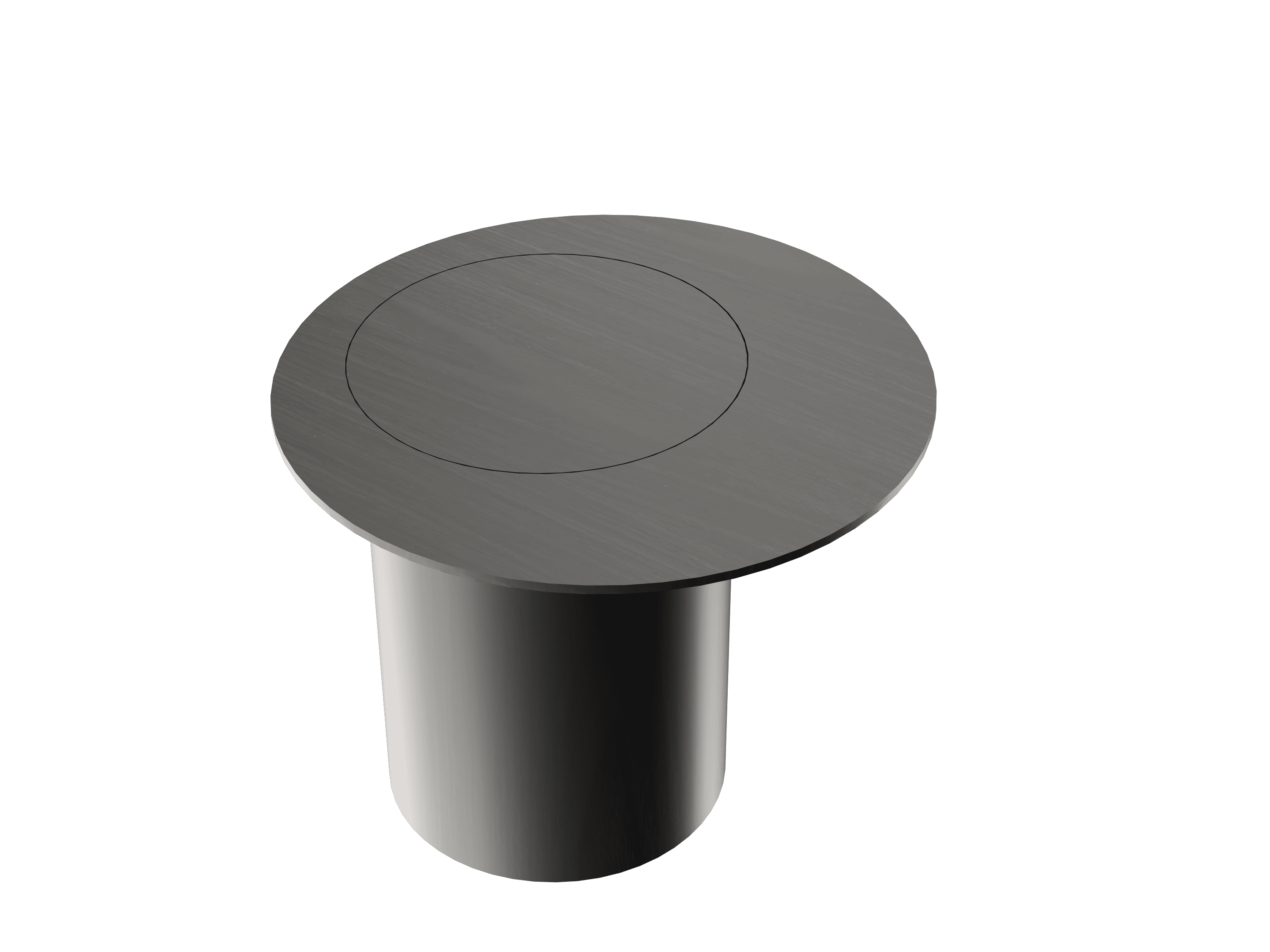 Side Tables Lamp Cilíndrica F1044 - Cilíndrica Line Accord Lighting | 44. Charcoal