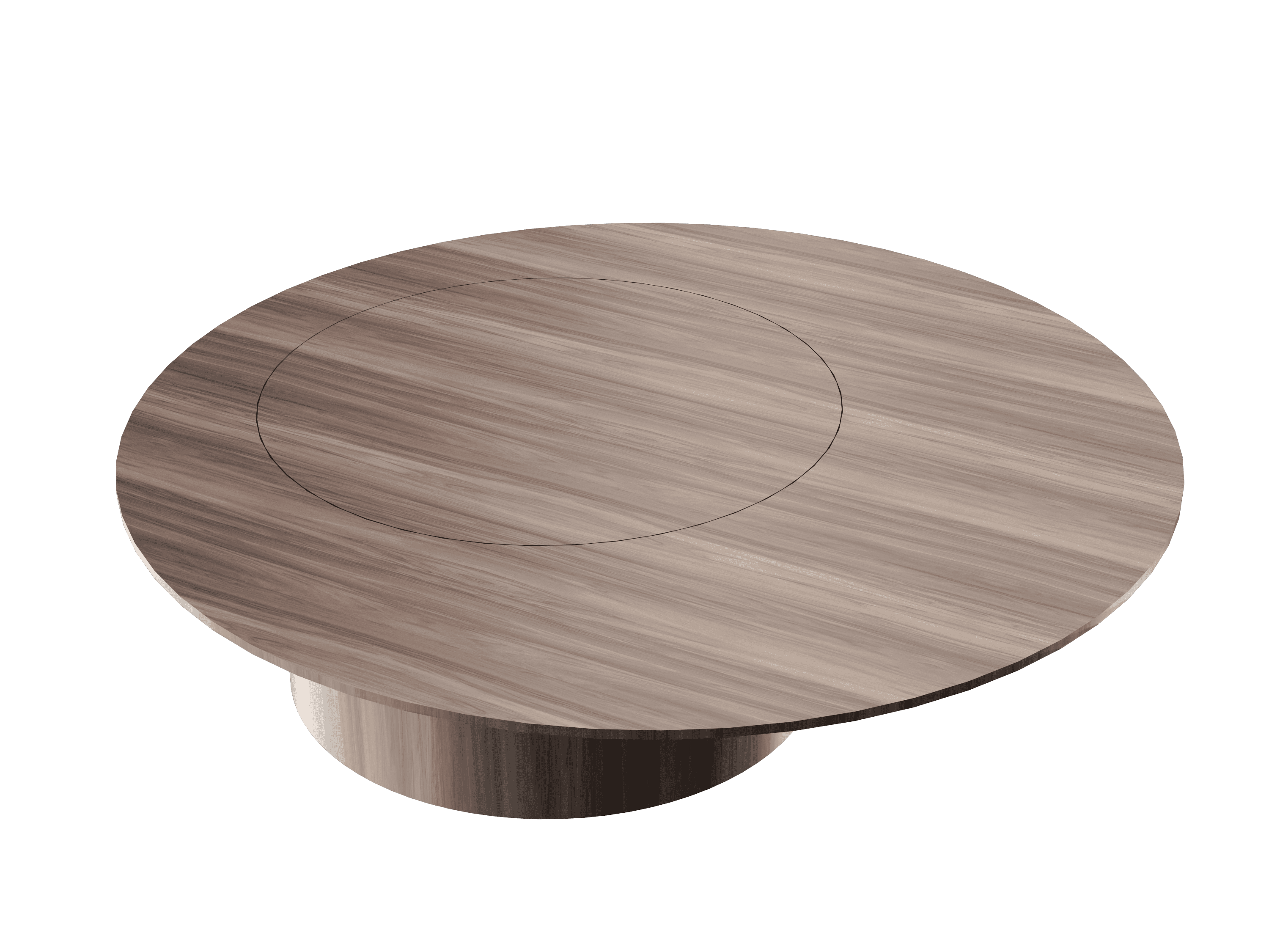 Coffee Tables Lamp Cilíndrica F1046 - Cilíndrica Line Accord Lighting | 18. American Walnut