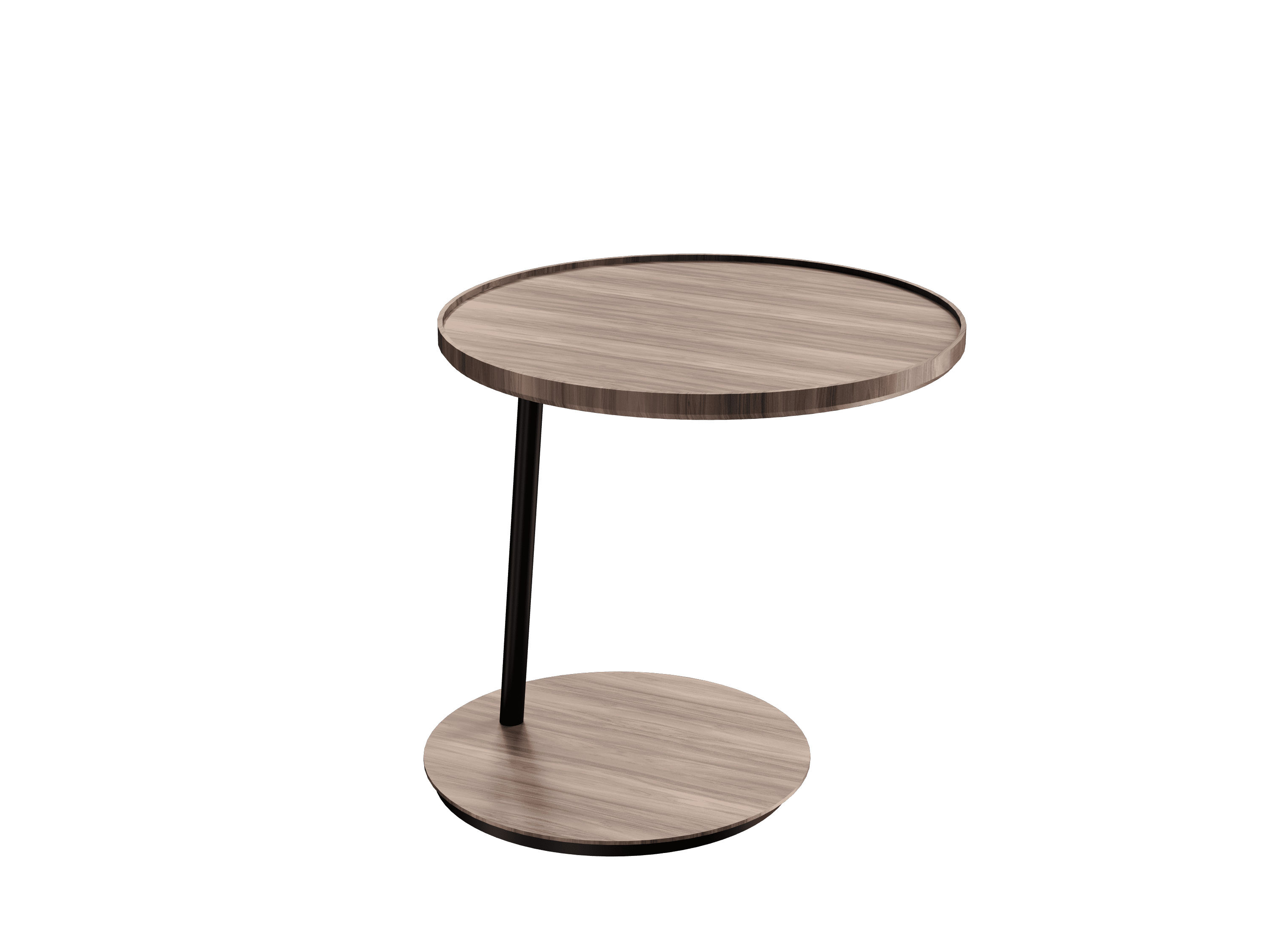 Side Tables Lamp Balance F1049 - Balance Line Accord Lighting | 18. American Walnut