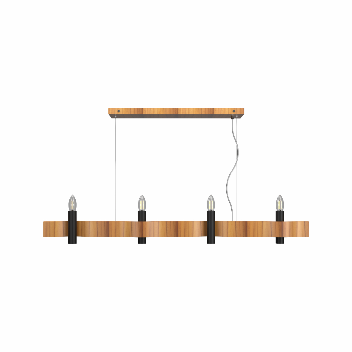 Pendant Lamp Flow 1523 - Flow Line Accord Lighting | 12. Teak